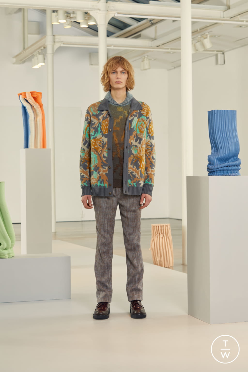 Fashion Week Milan Fall/Winter 2019 look 16 from the Missoni collection menswear