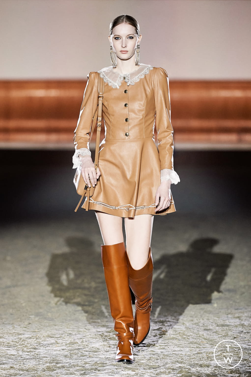Fashion Week Milan Fall/Winter 2021 look 16 from the Elisabetta Franchi collection womenswear