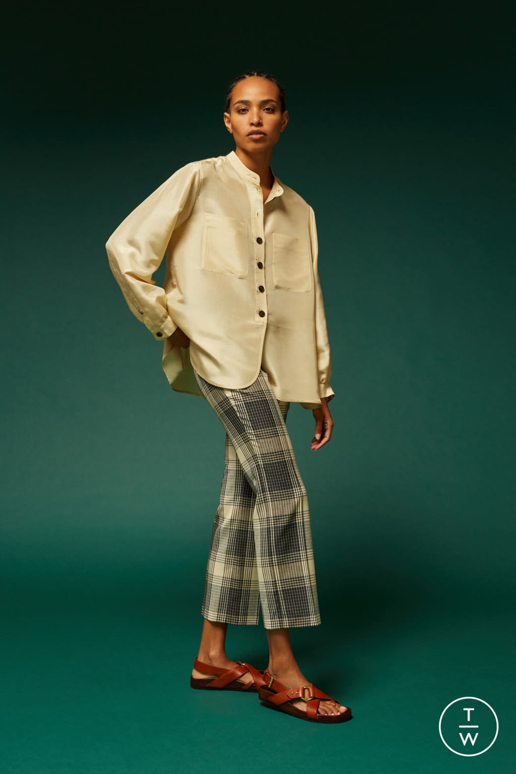 Fashion Week Paris Spring/Summer 2021 look 35 from the Soeur collection womenswear