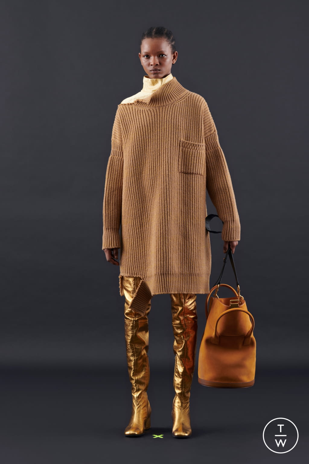 Fashion Week Milan Pre-Fall 2020 look 16 from the Marni collection 女装