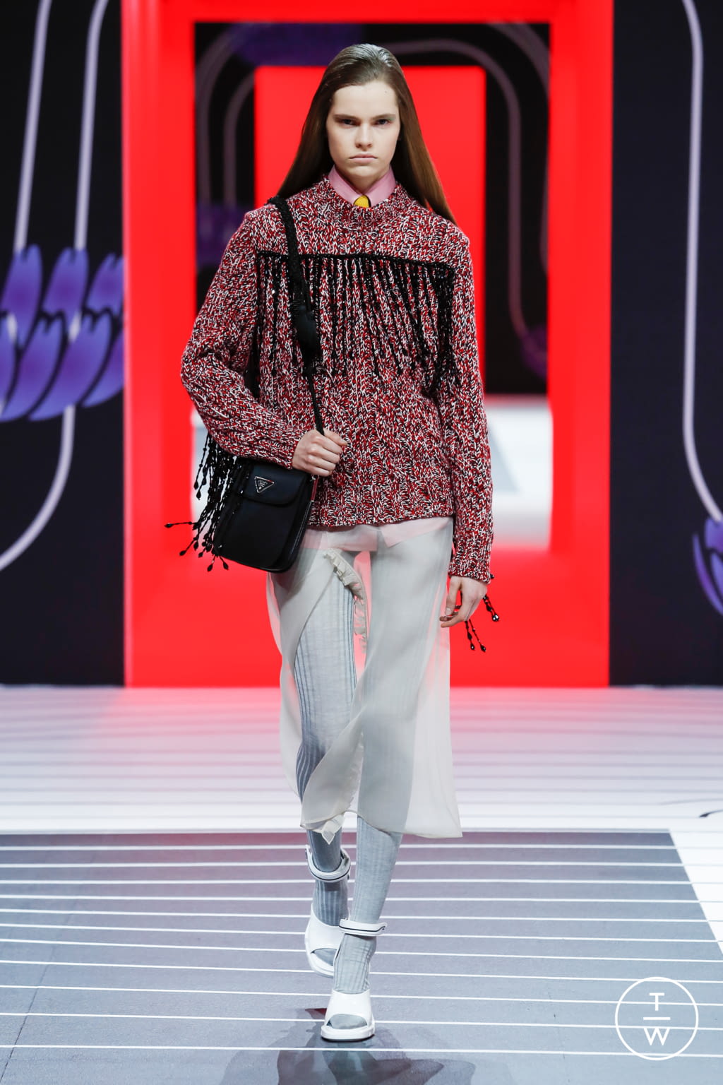 Fashion Week Milan Fall/Winter 2020 look 16 de la collection Prada womenswear