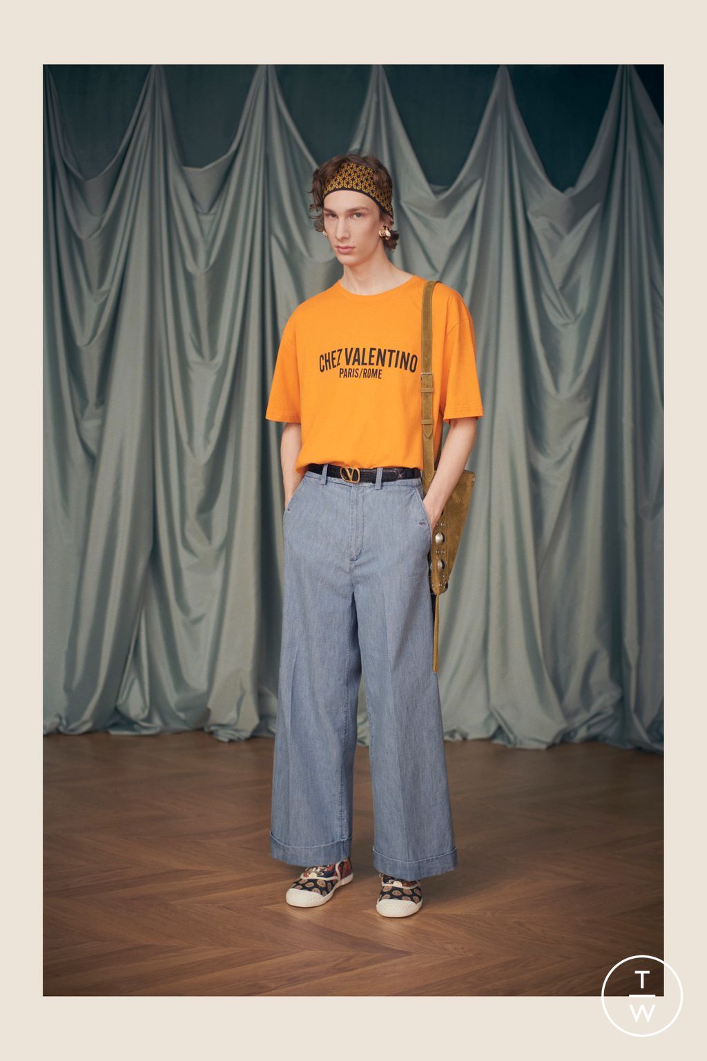 Fashion Week Paris Resort 2025 look 159 from the Valentino collection womenswear