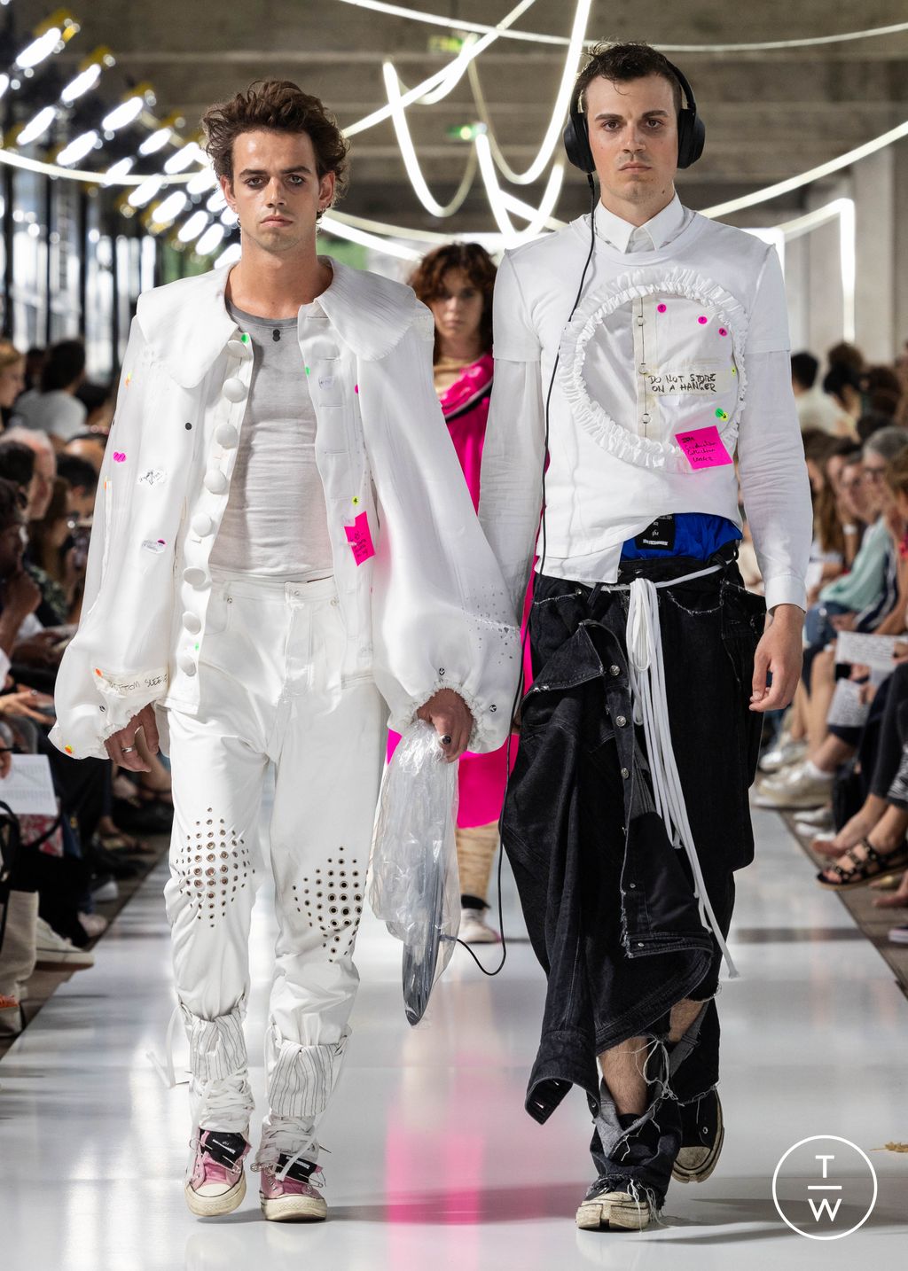 Fashion Week Paris Spring/Summer 2024 look 164 from the IFM PARIS collection menswear