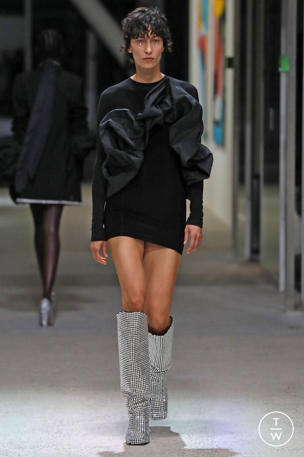 Fashion Week Paris Spring/Summer 2023 look 6 from the AZ Factory collection womenswear