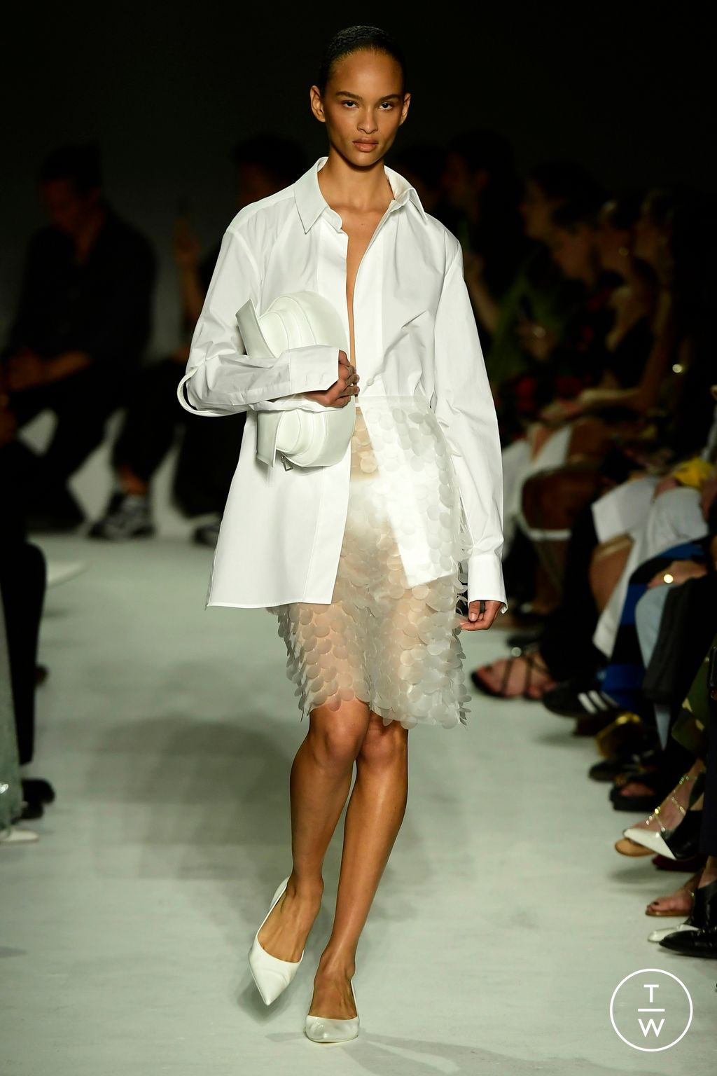 Fashion Week London Spring/Summer 2024 look 1 from the 16Arlington collection womenswear