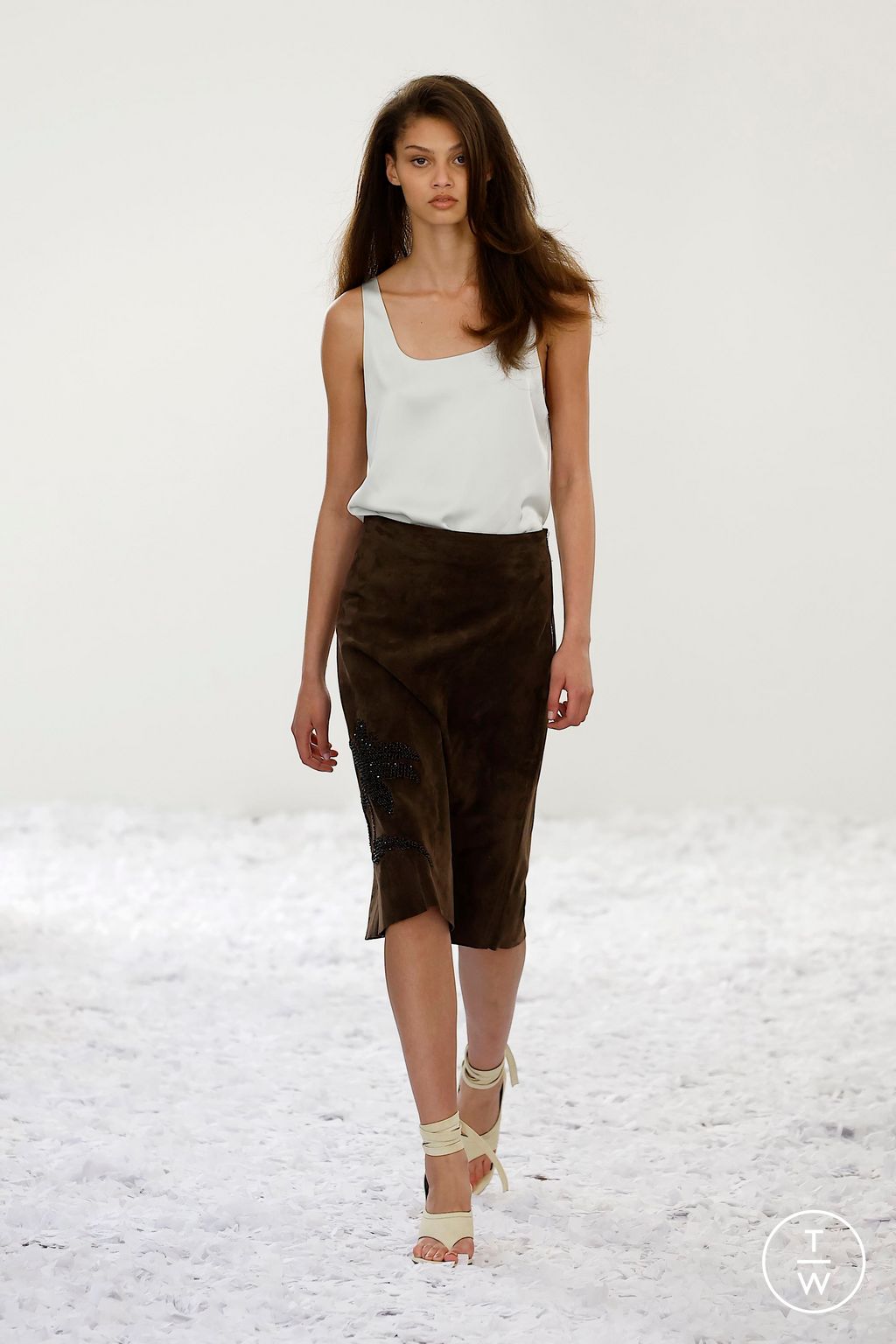 Fashion Week London Spring/Summer 2025 look 7 de la collection 16Arlington womenswear