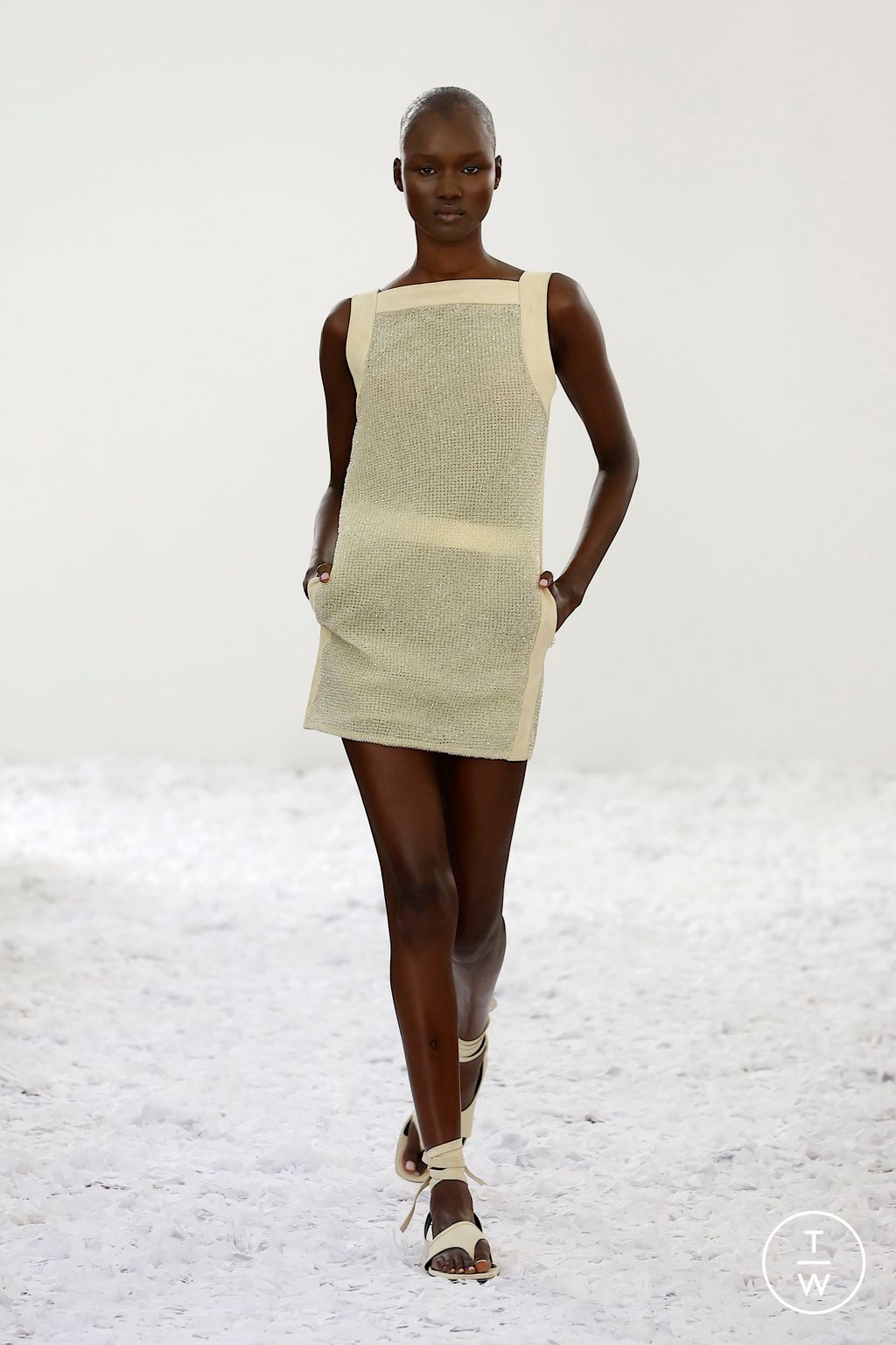 Fashion Week London Spring/Summer 2025 look 15 from the 16Arlington collection womenswear