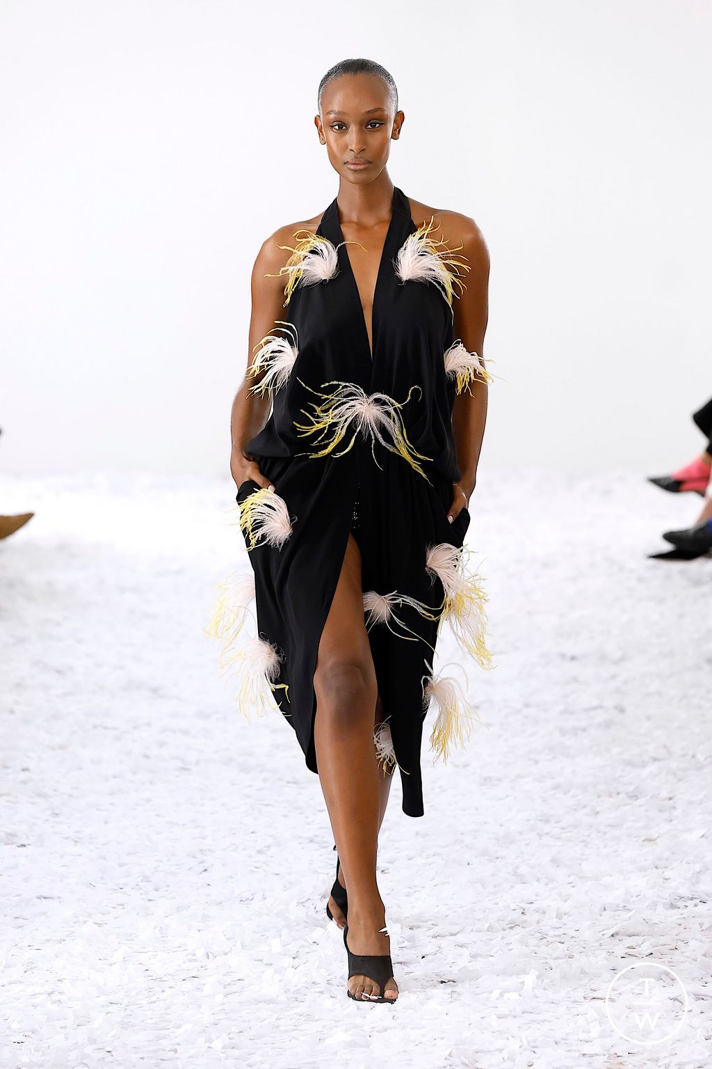 Fashion Week London Spring/Summer 2025 look 26 from the 16Arlington collection womenswear