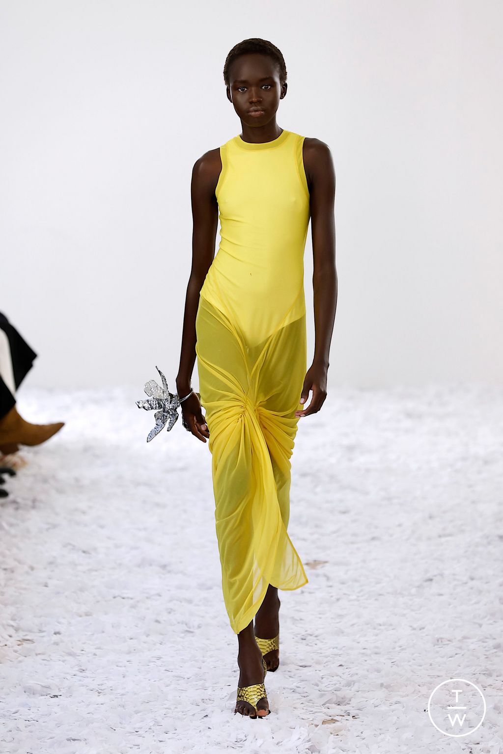 Fashion Week London Spring/Summer 2025 look 27 from the 16Arlington collection womenswear