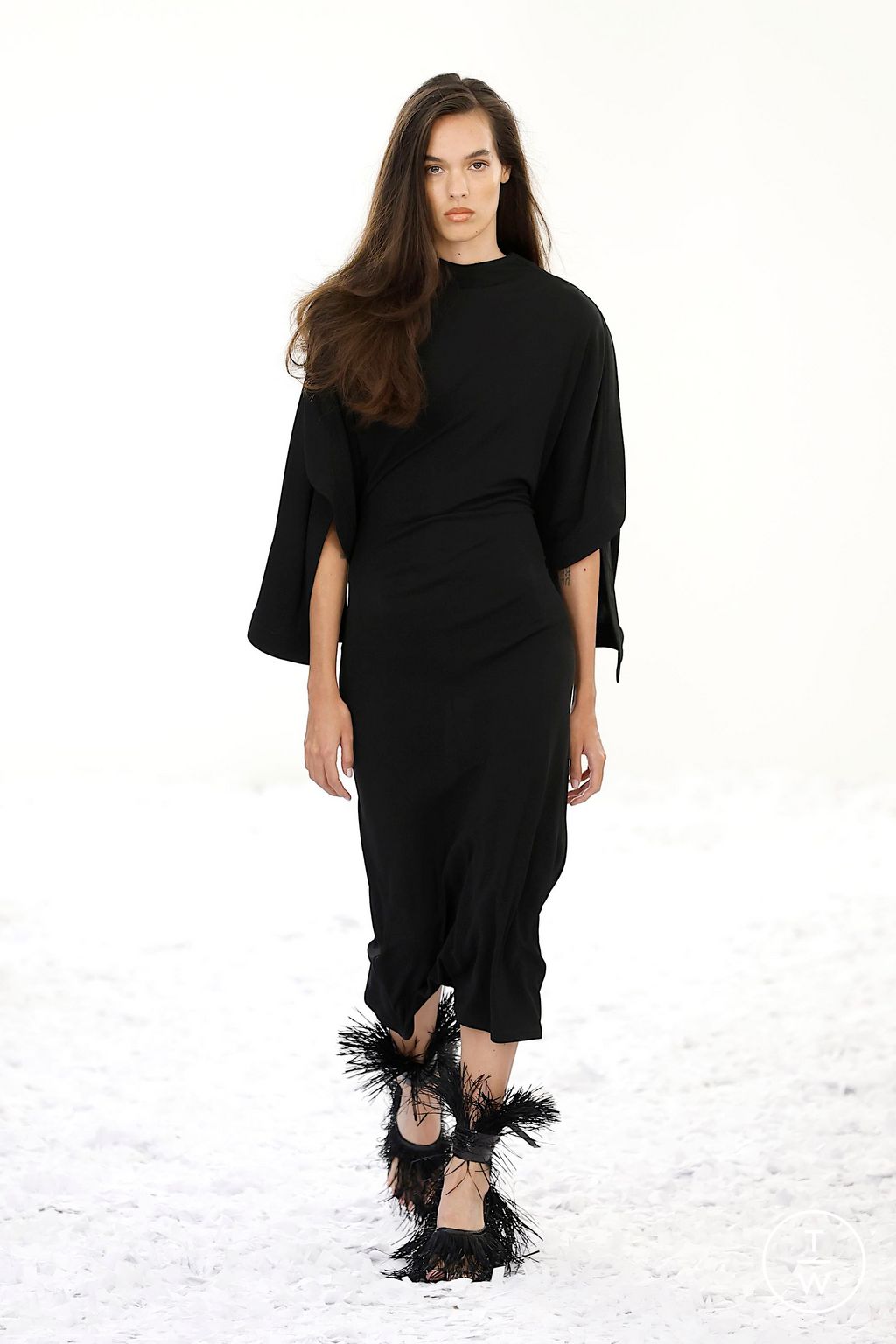 Fashion Week London Spring/Summer 2025 look 34 from the 16Arlington collection womenswear