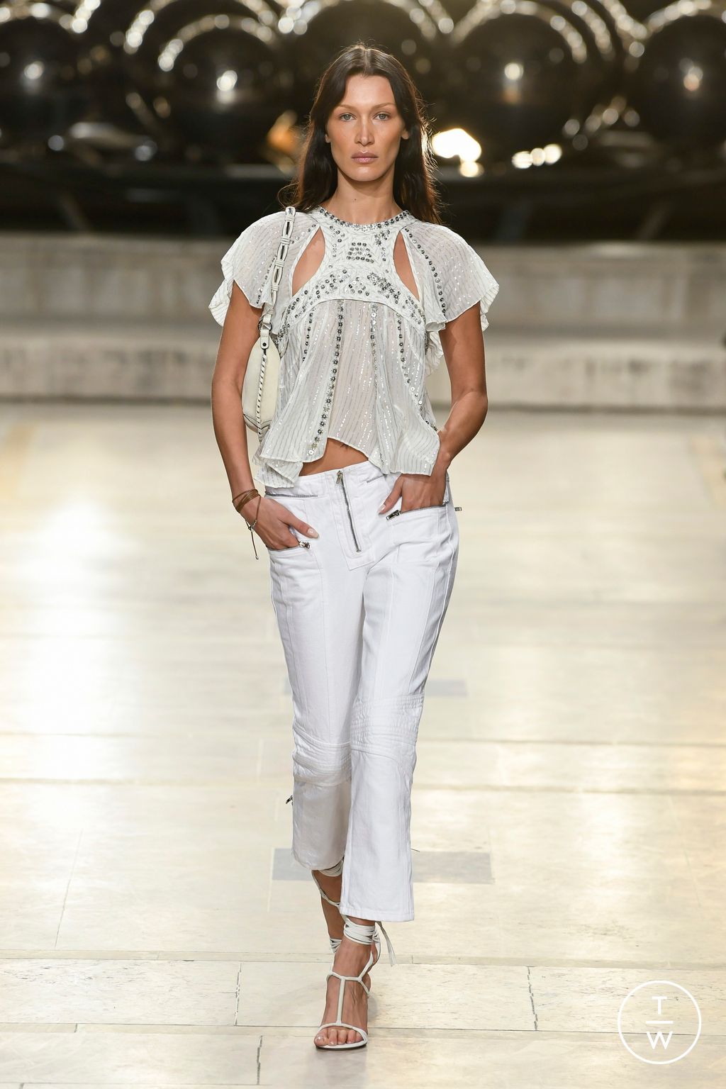Fashion Week Paris Spring/Summer 2023 look 48 from the Isabel Marant collection womenswear
