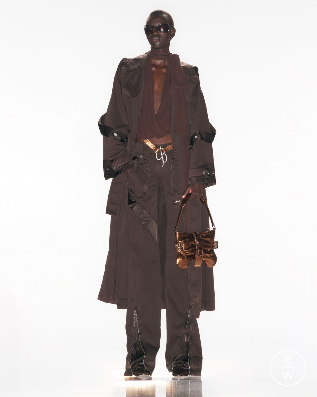 Fashion Week Milan Resort 2024 look 16 de la collection Blumarine womenswear