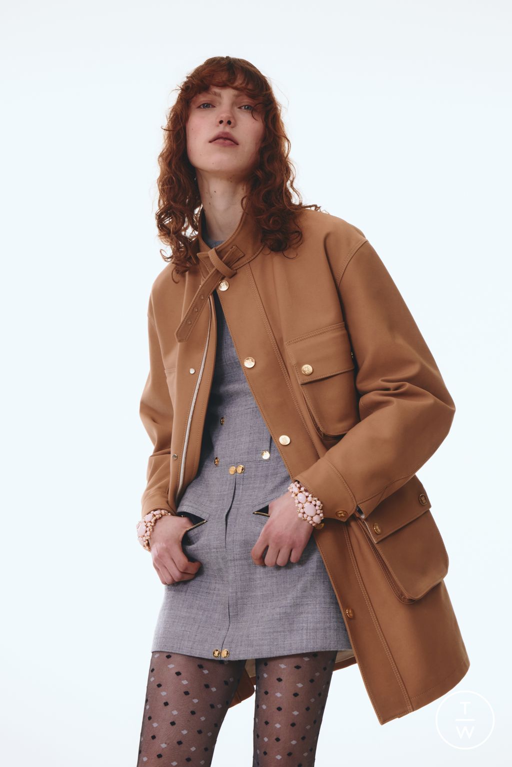 Fashion Week Paris Pre-Fall 2025 look 16 from the Giambattista Valli collection womenswear