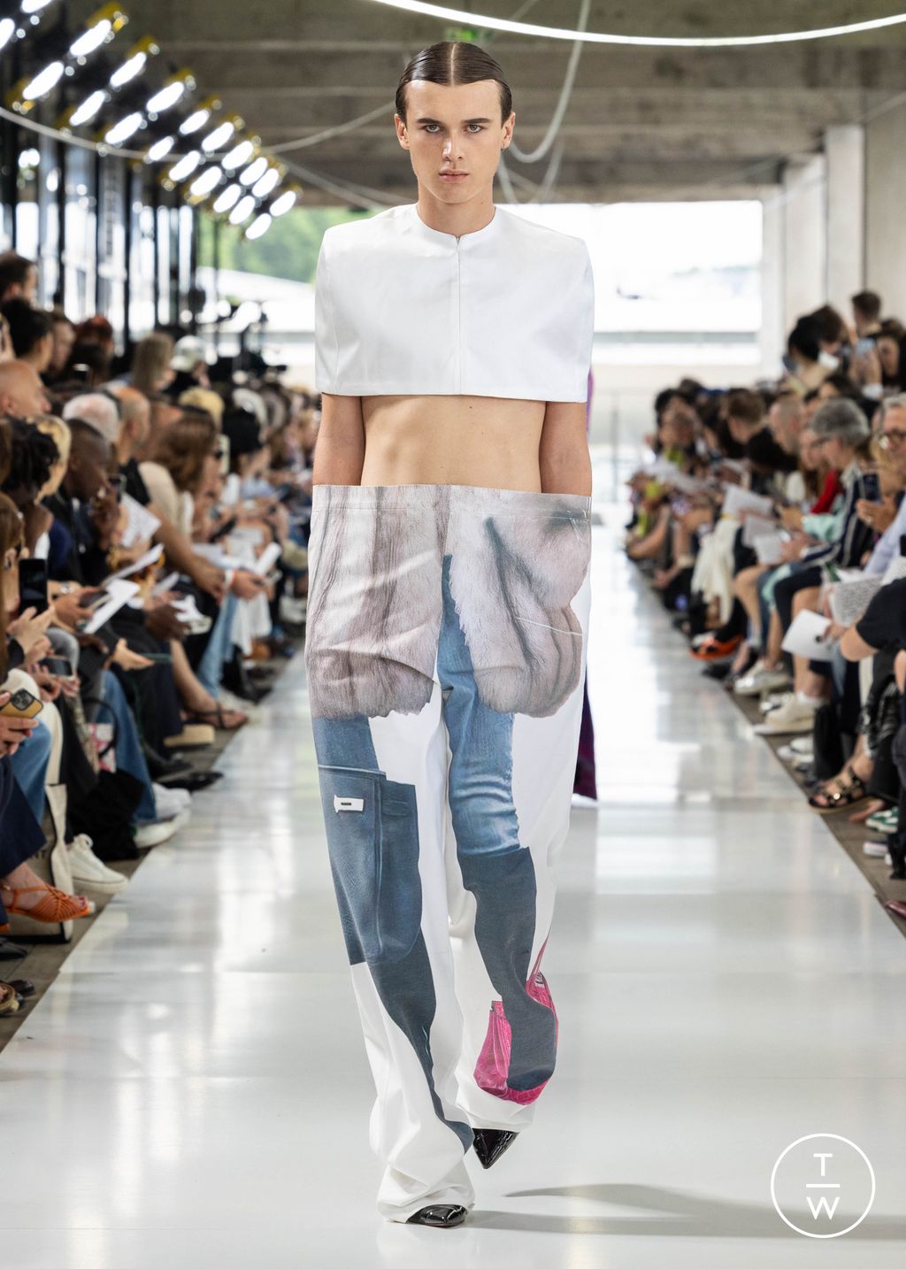 Fashion Week Paris Spring/Summer 2024 look 16 from the IFM PARIS collection menswear