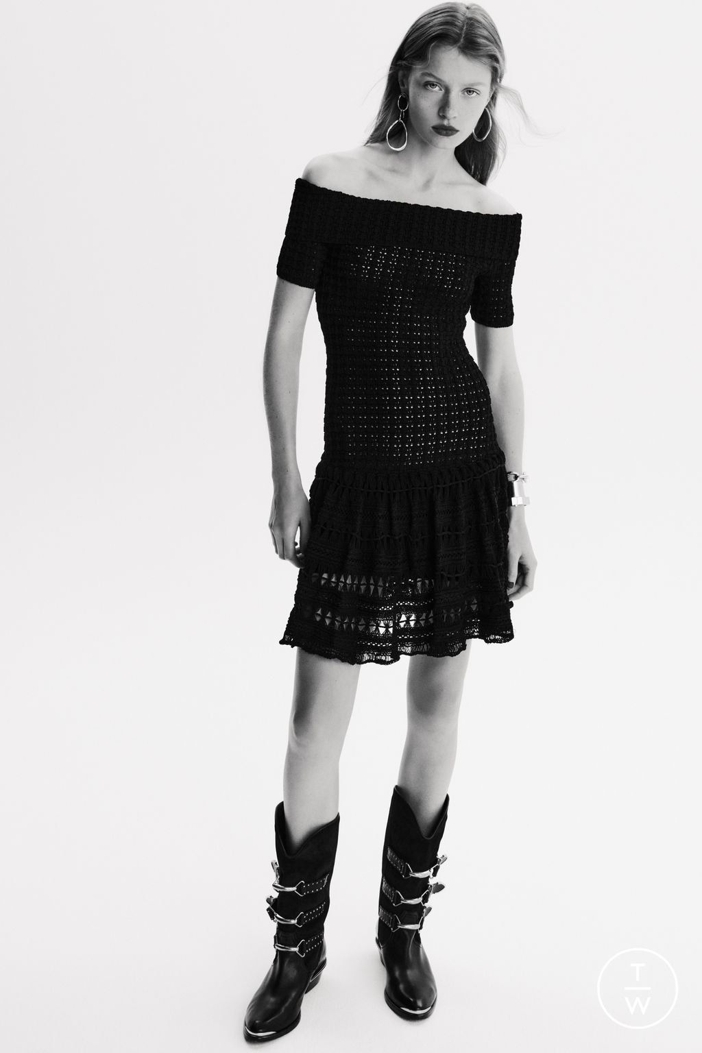 Fashion Week Paris Pre-Fall 2025 look 16 from the Isabel Marant collection 女装