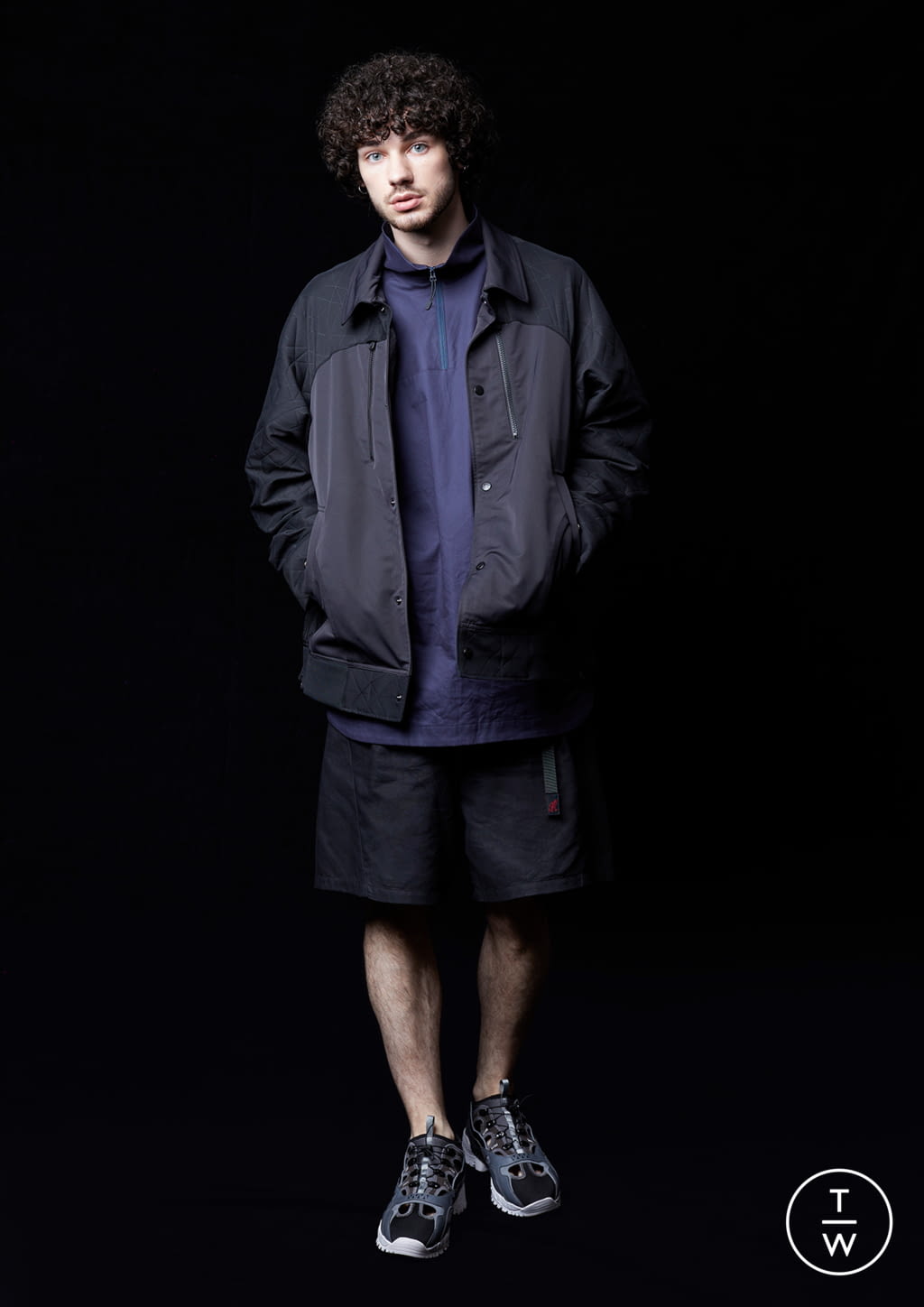 Fashion Week Paris Spring/Summer 2021 look 16 from the White Mountaineering collection menswear