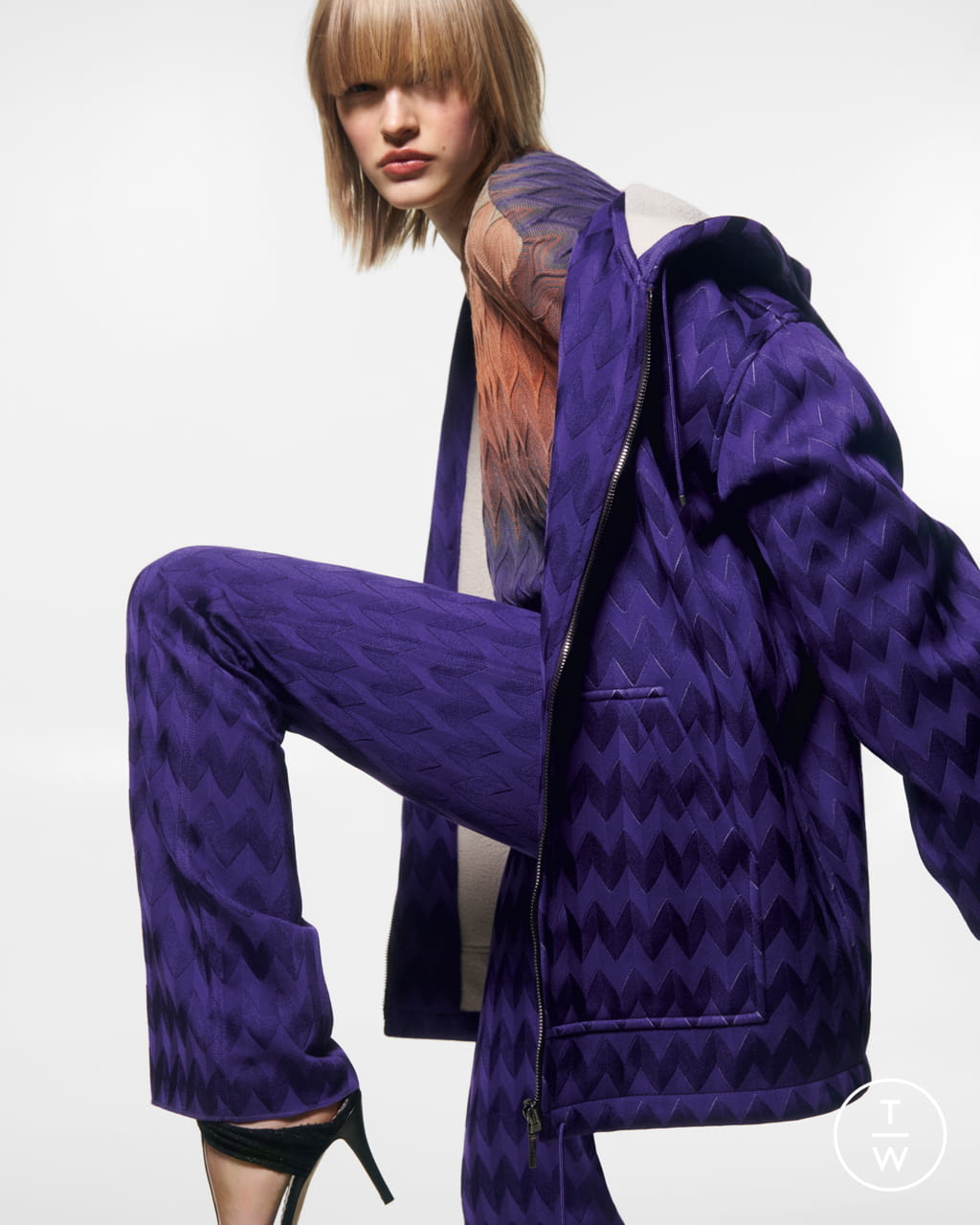 Fashion Week Milan Pre-Fall 2021 look 17 from the Missoni collection womenswear