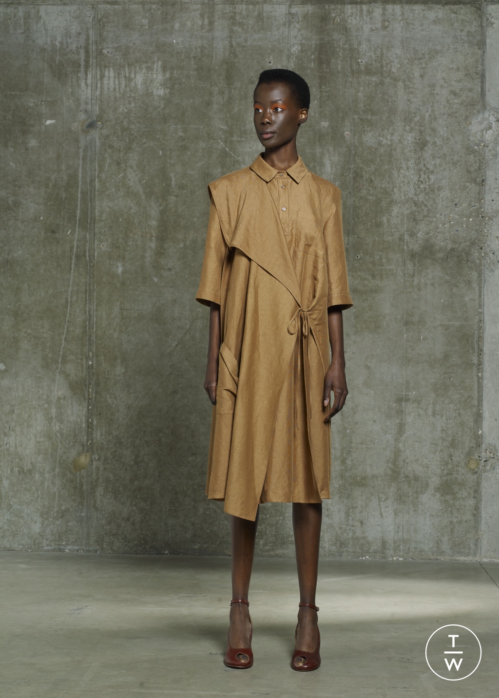 Fashion Week London Resort 2020 look 17 from the Chalayan collection womenswear