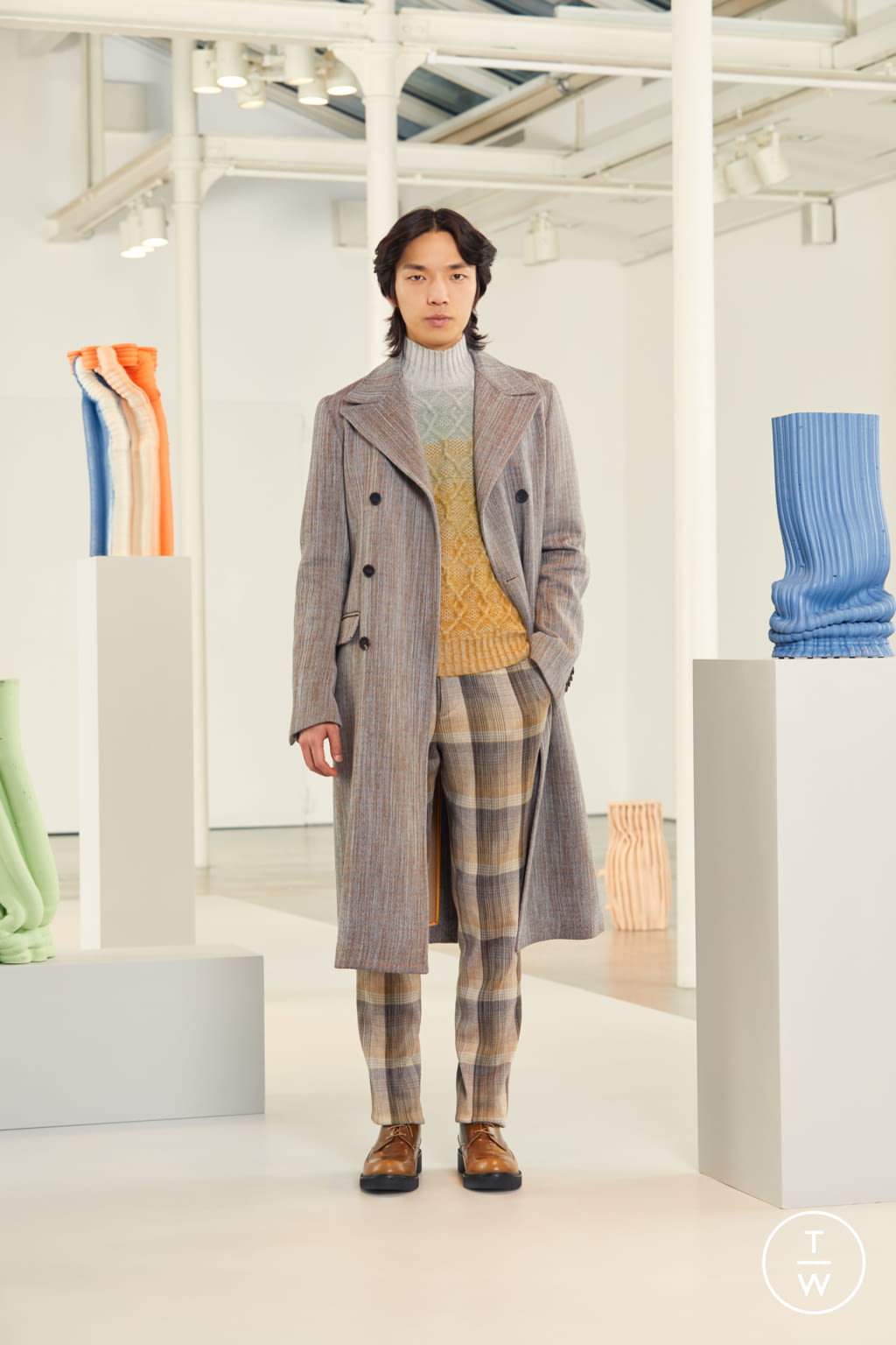 Fashion Week Milan Fall/Winter 2019 look 17 from the Missoni collection menswear
