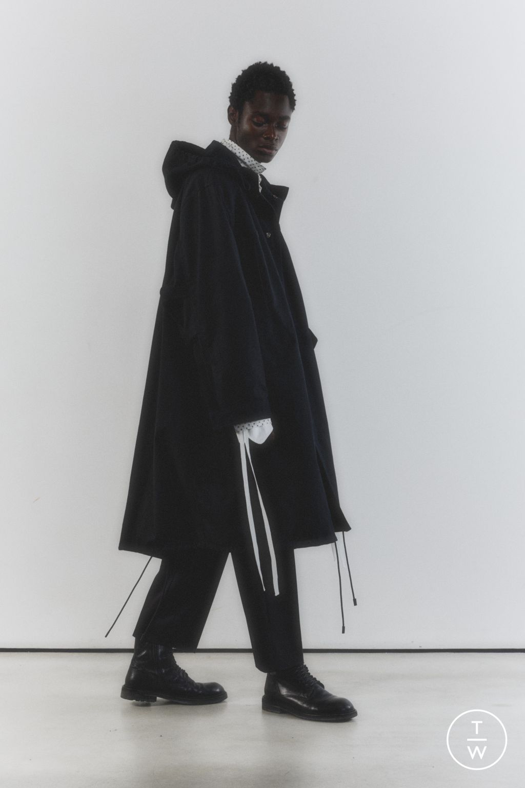 Fashion Week Paris Resort 2026 look 17 from the Ann Demeulemeester collection womenswear