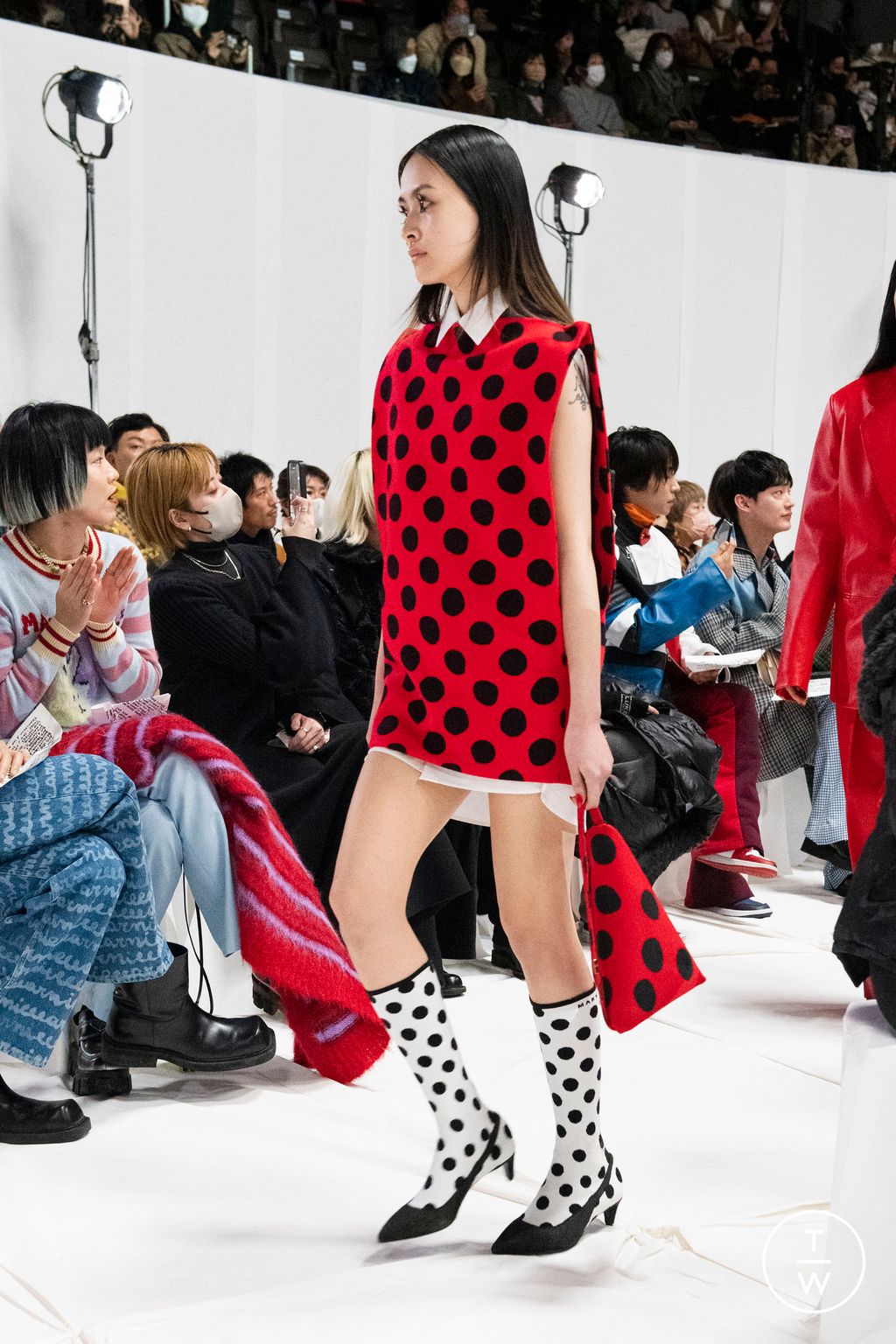 Fashion Week Milan Fall/Winter 2023 look 17 from the Marni collection 女装