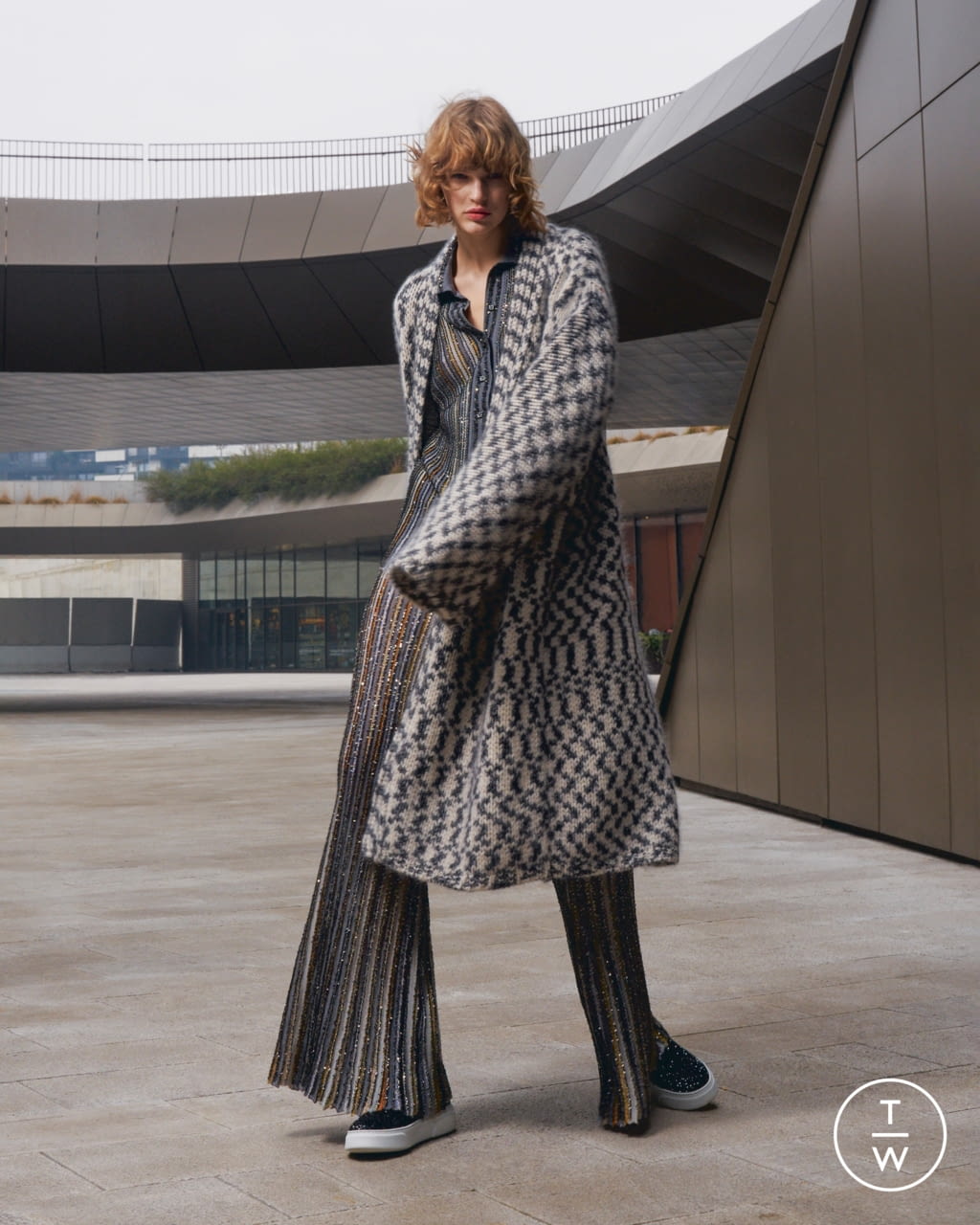 Fashion Week Milan Fall/Winter 2021 look 17 de la collection Missoni womenswear