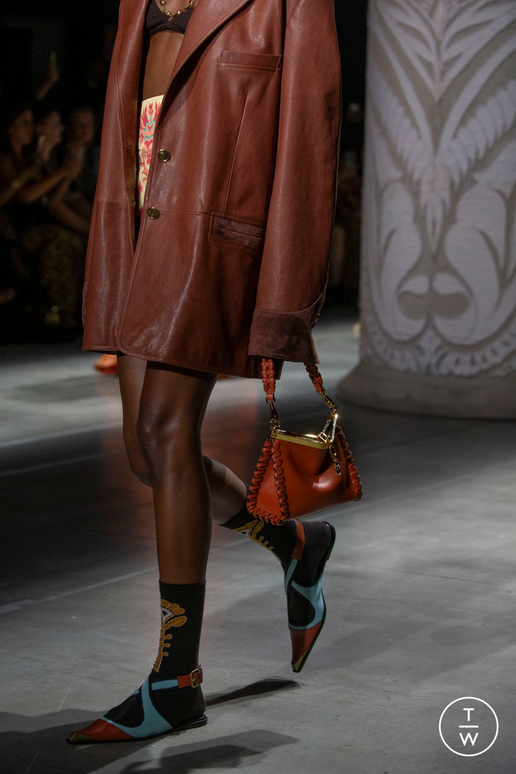 Fashion Week Milan Spring/Summer 2024 look 9 from the Etro collection womenswear accessories