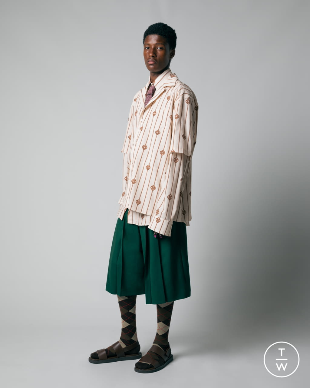 Fashion Week Paris Spring/Summer 2022 look 18 from the EGONlab collection menswear
