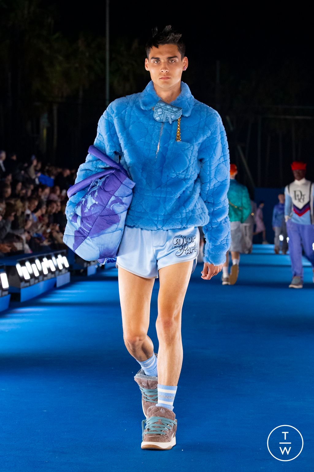 Fashion Week Paris Resort 2023 look 17 from the Dior Men collection 男装