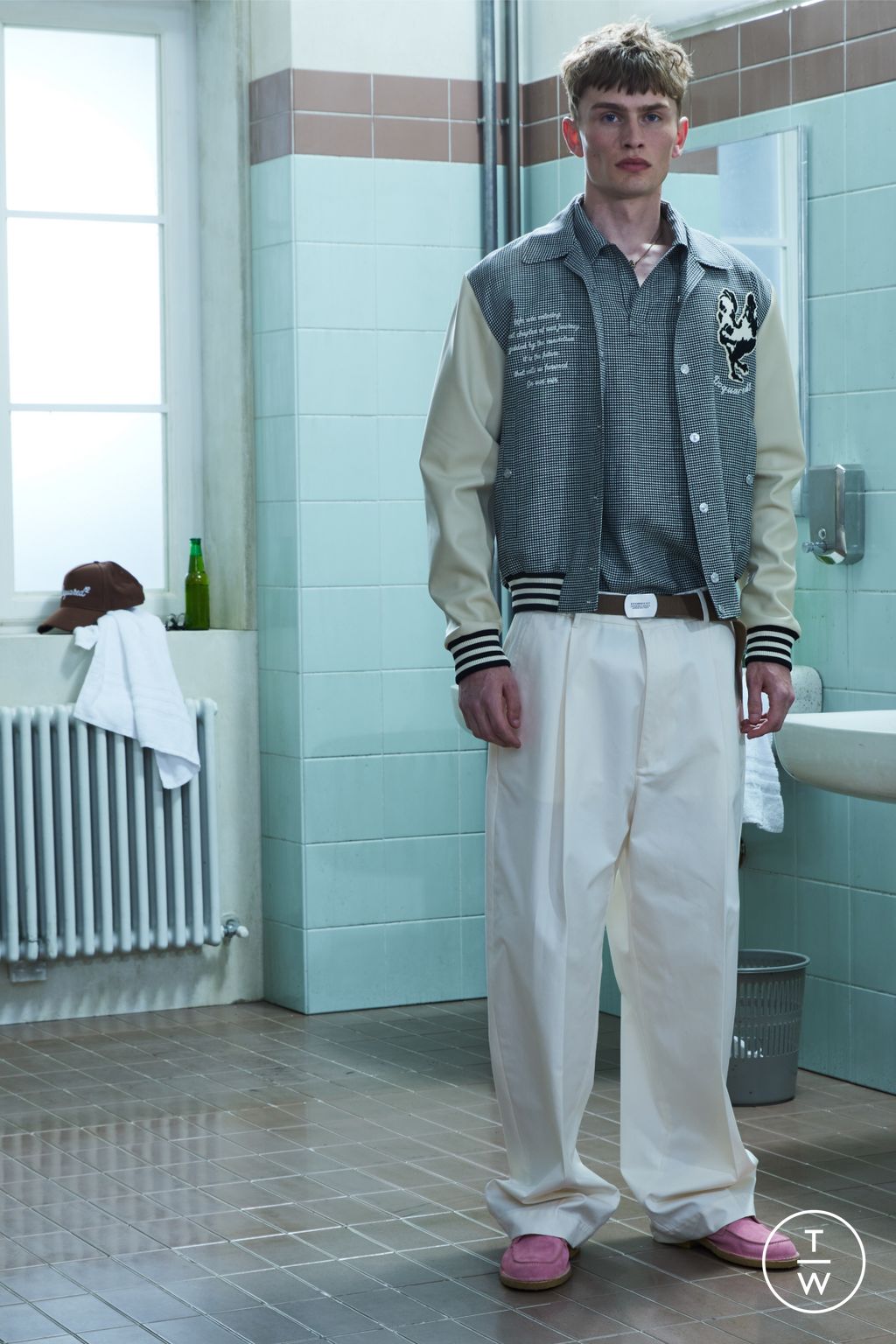 Fashion Week Milan Resort 2026 look 17 from the Dsquared2 collection menswear