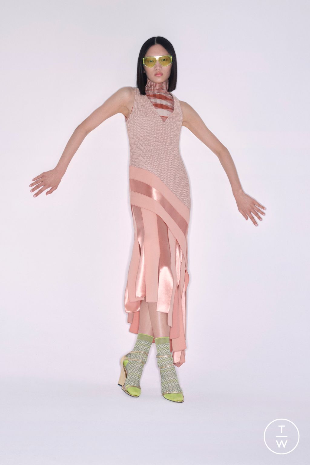 Fashion Week Milan Resort 2024 look 17 from the Missoni collection womenswear
