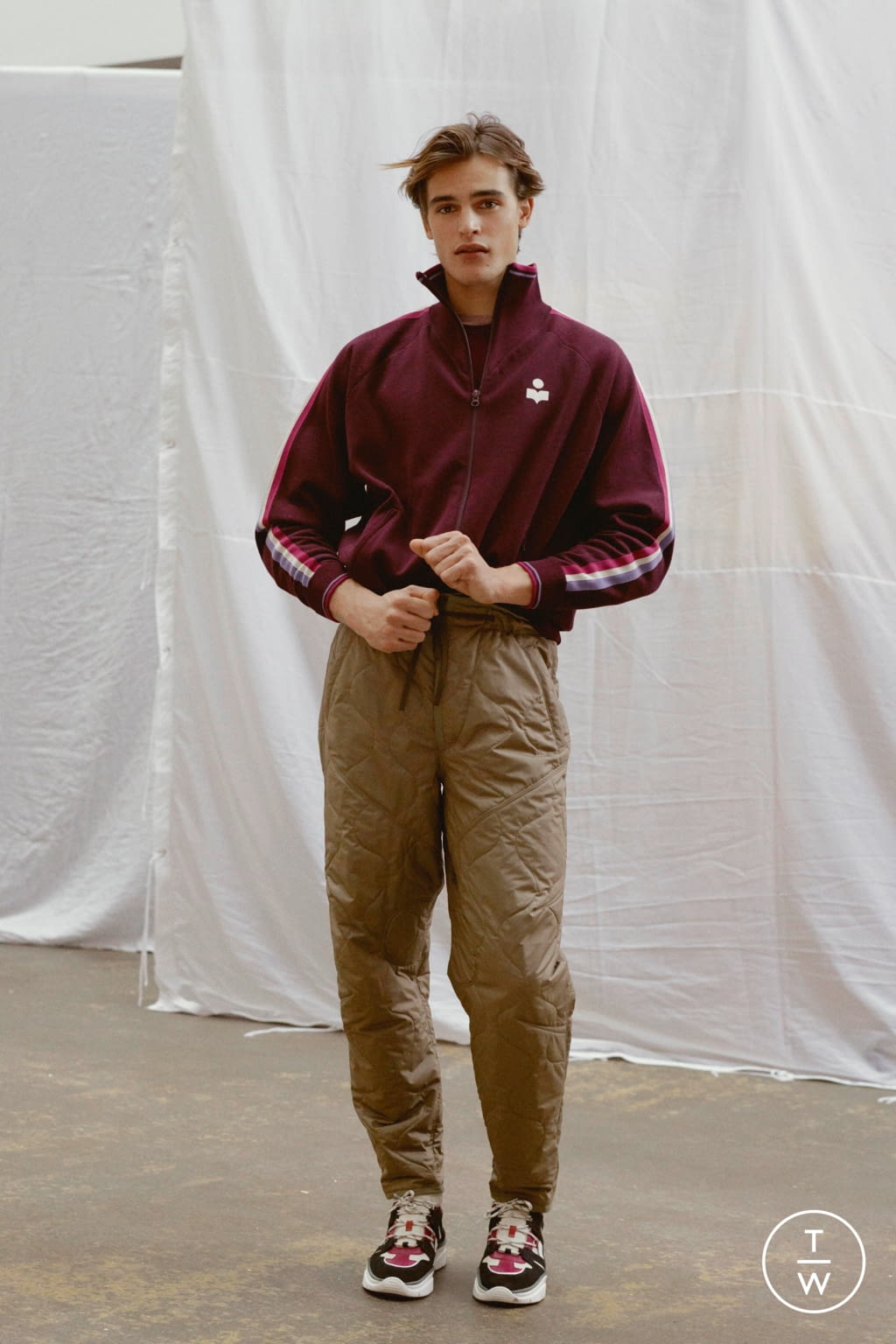 Fashion Week Paris Fall/Winter 2019 look 16 from the Isabel Marant collection menswear