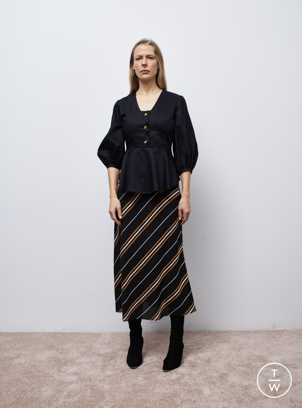 Fashion Week New York Fall/Winter 2020 look 17 de la collection Arias womenswear