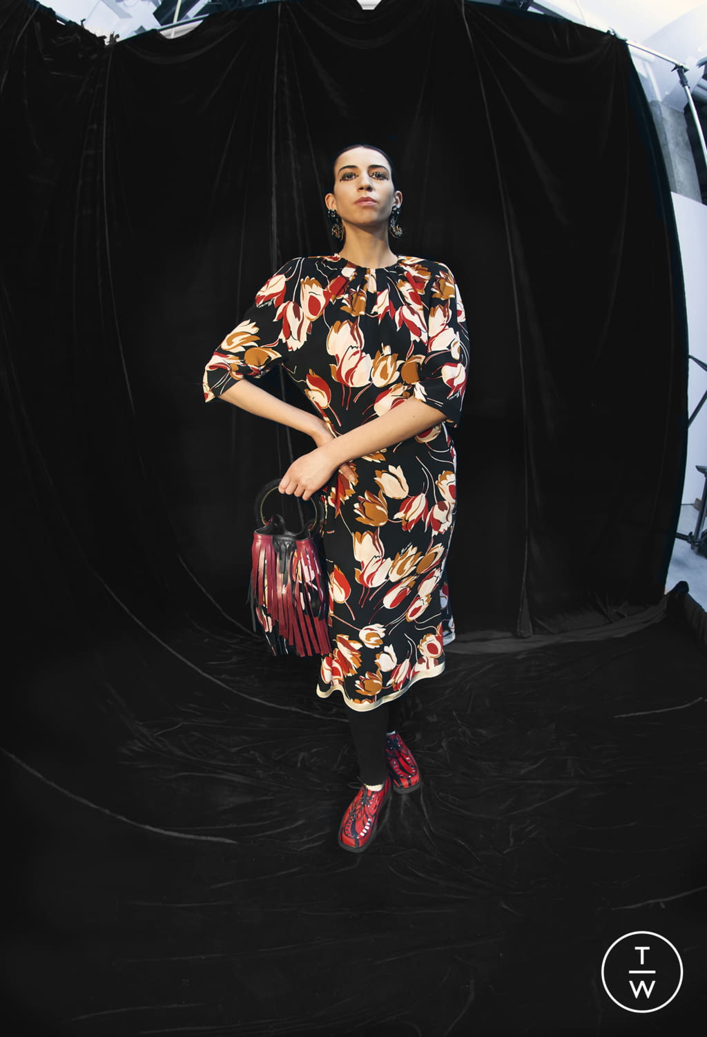 Fashion Week Milan Pre-Fall 2021 look 17 from the Marni collection womenswear