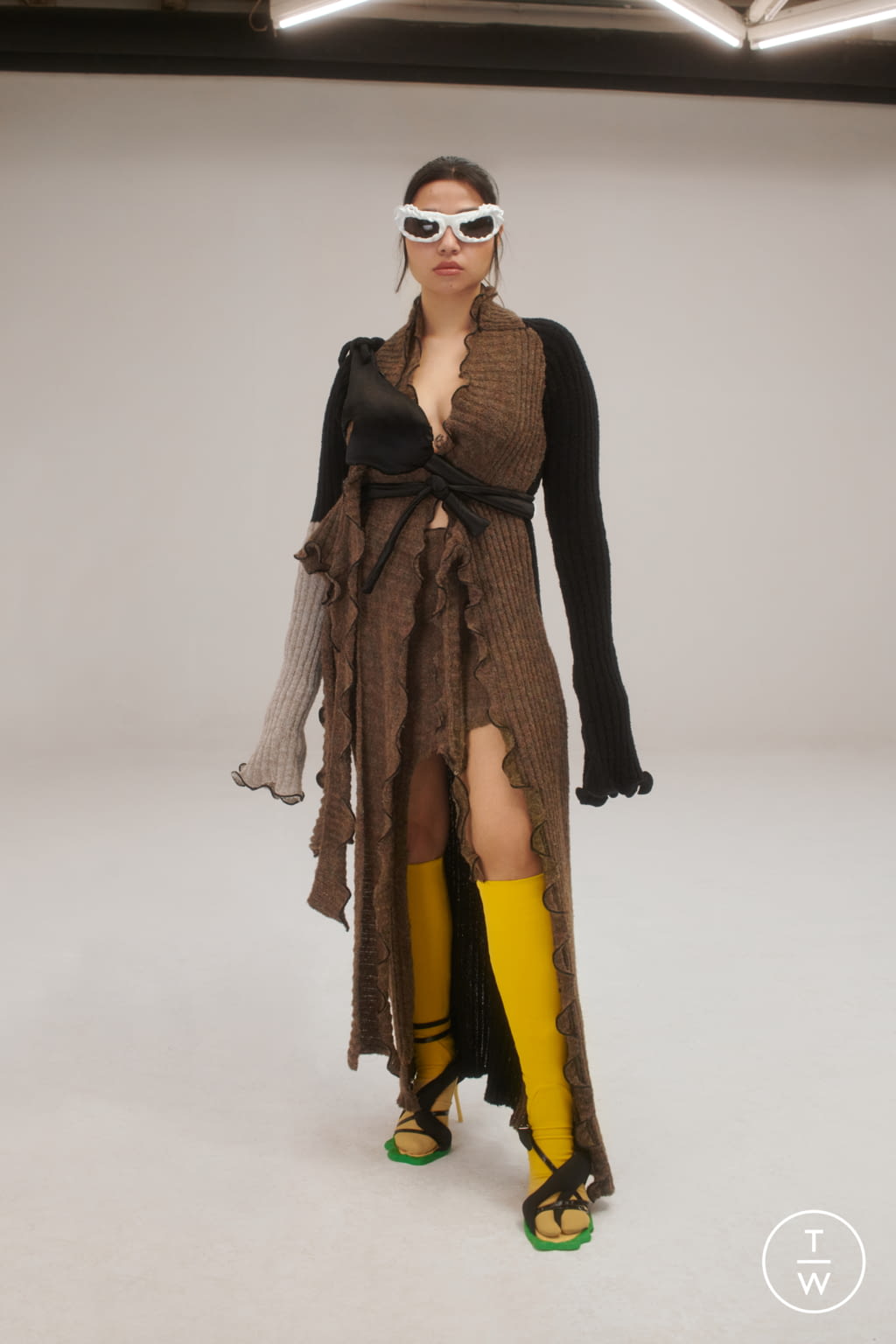Fashion Week Paris Fall/Winter 2021 look 17 from the Ottolinger collection womenswear