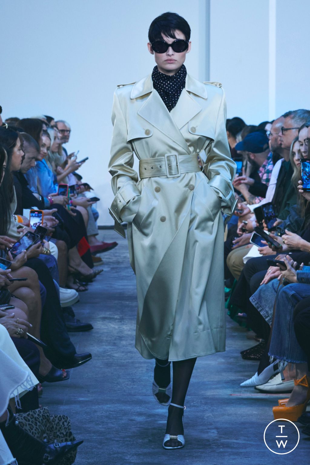 Fashion Week New York Spring/Summer 2023 look 9 from the Khaite collection womenswear