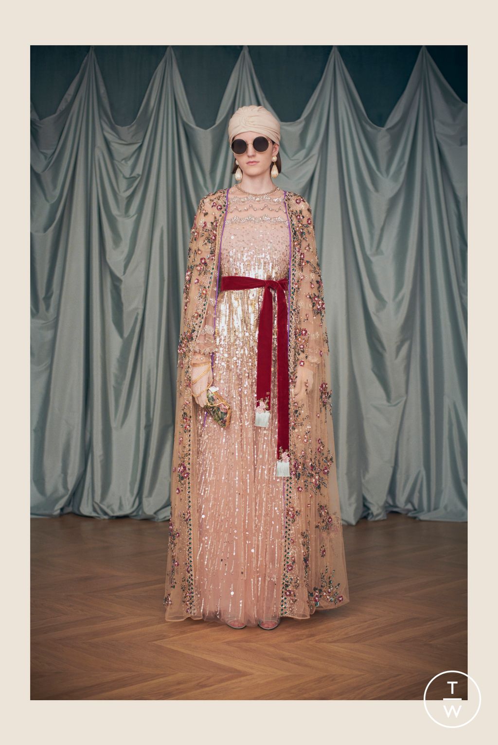 Fashion Week Paris Resort 2025 look 170 from the Valentino collection womenswear