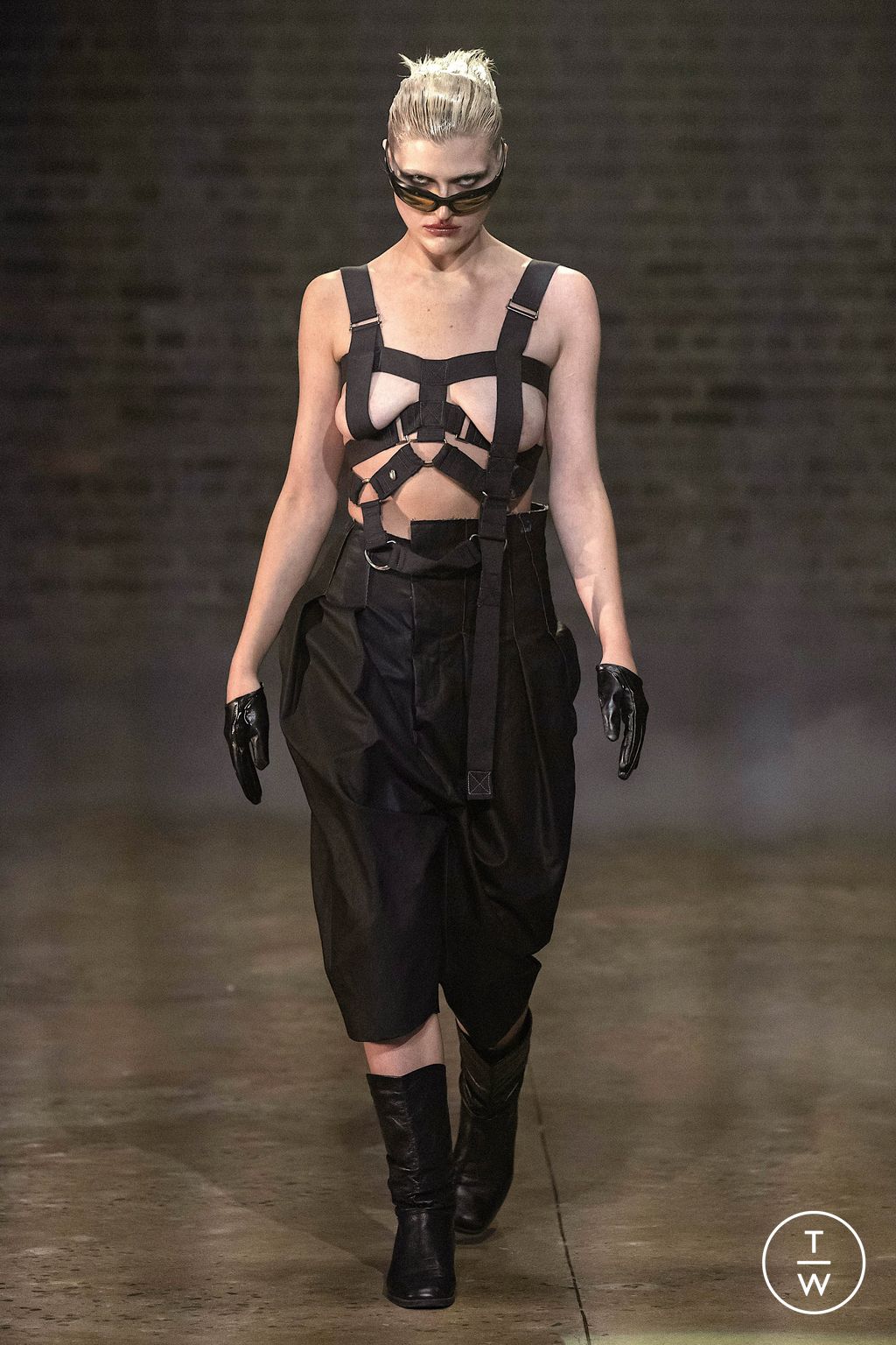 Fashion Week New York Spring/Summer 2023 look 8 de la collection Elena Velez womenswear