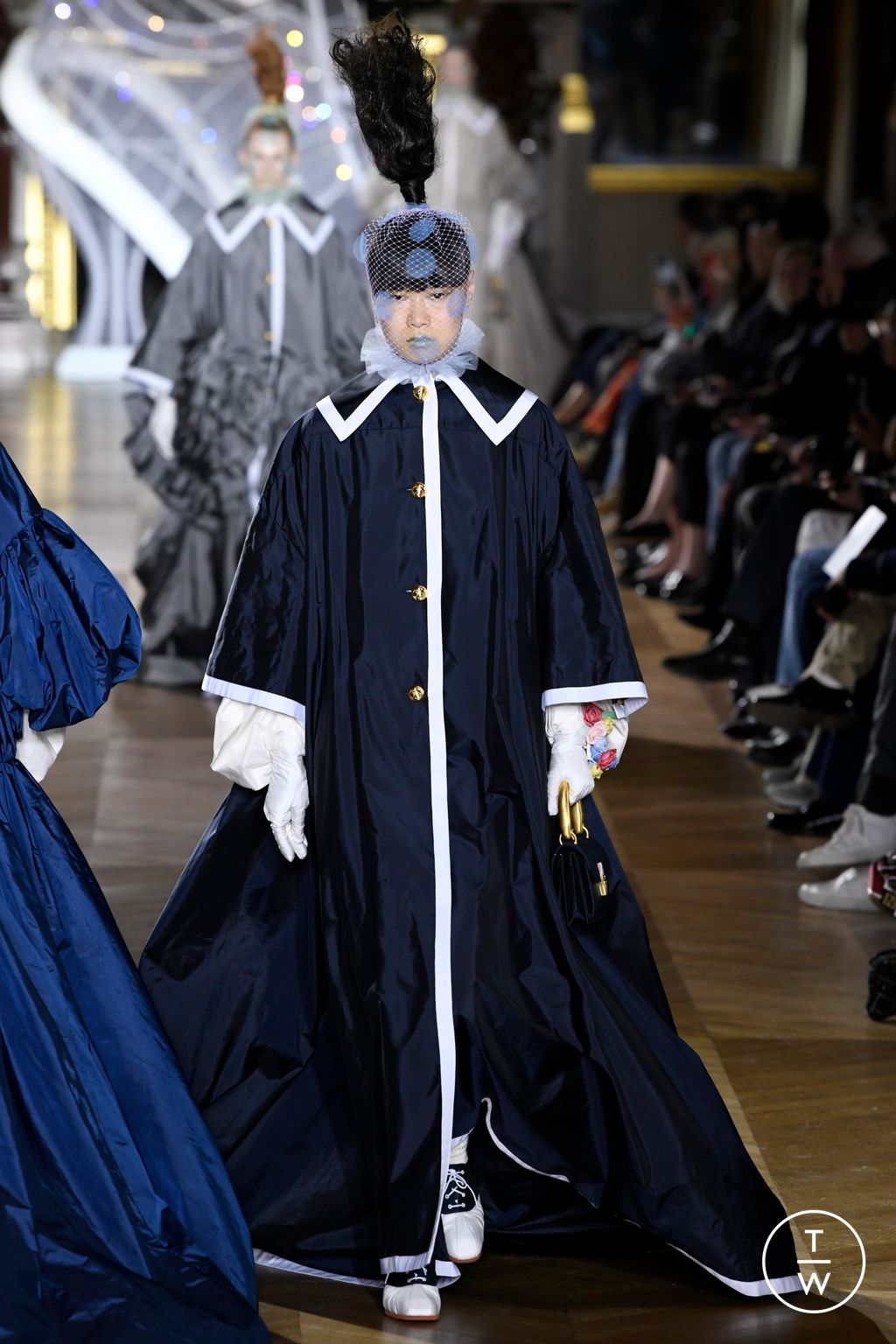 Fashion Week Paris Spring/Summer 2023 look 10 from the Thom Browne collection 女装