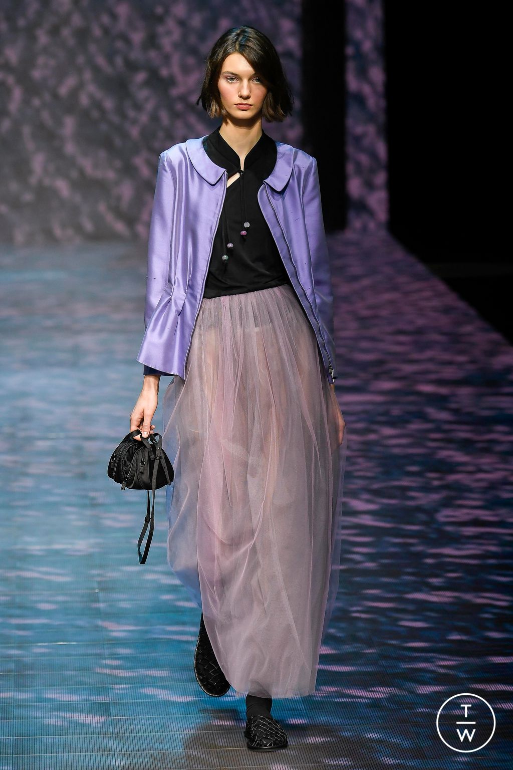 Fashion Week Milan Spring/Summer 2023 look 51 from the Emporio Armani collection womenswear