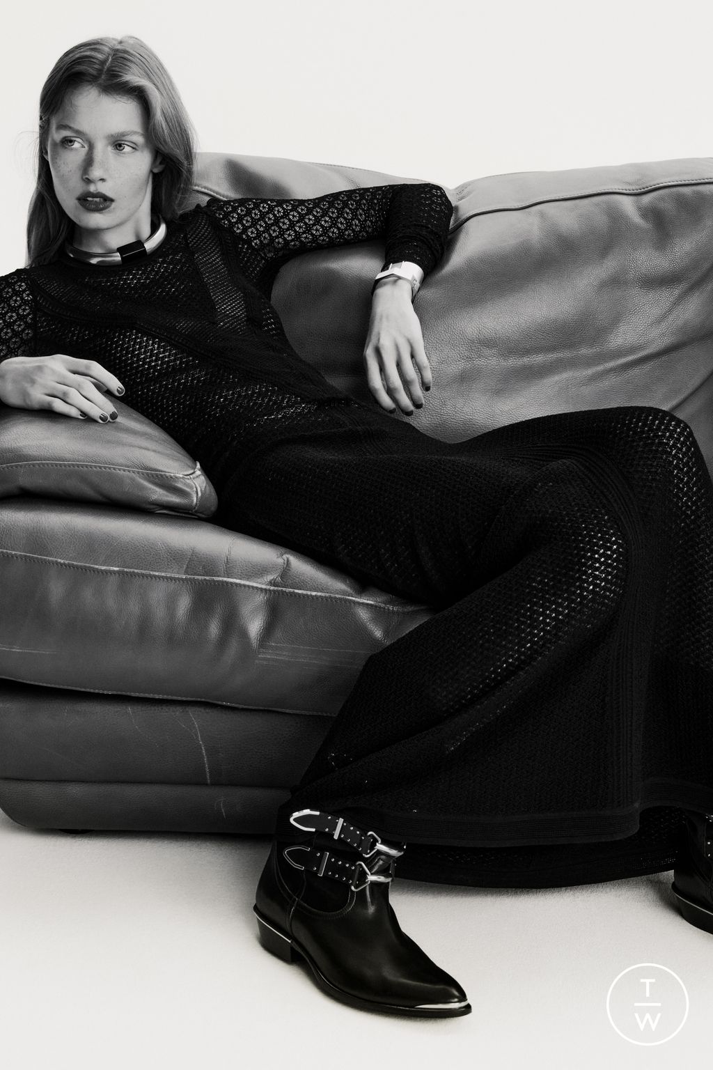 Fashion Week Paris Pre-Fall 2025 look 17 from the Isabel Marant collection womenswear