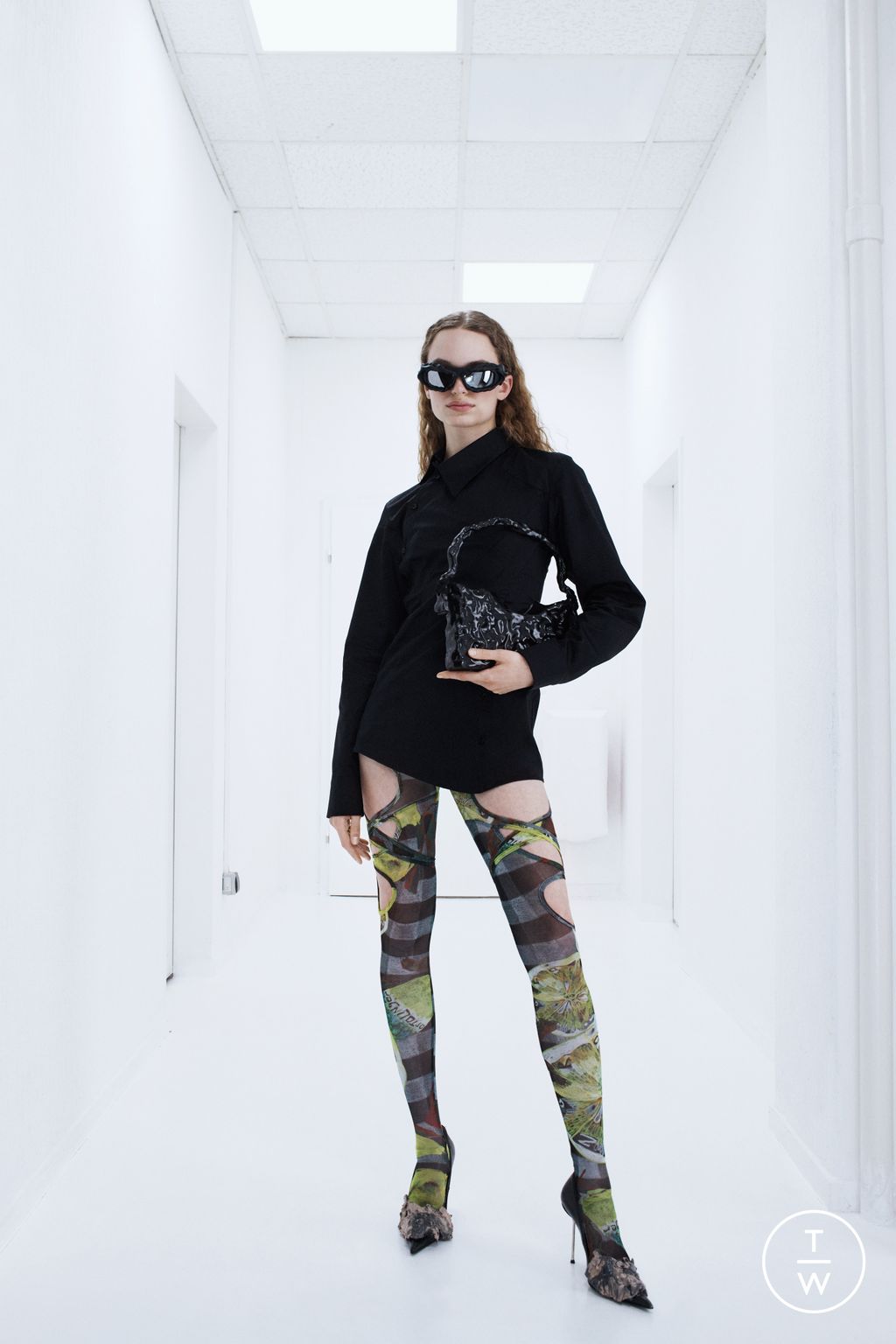 Fashion Week Paris Resort 2023 look 17 from the Ottolinger collection womenswear