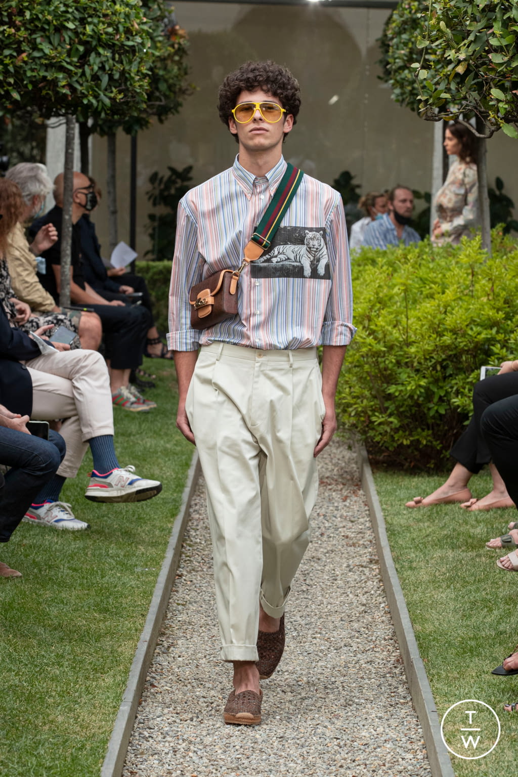 Fashion Week Milan Spring/Summer 2021 look 18 de la collection Etro menswear