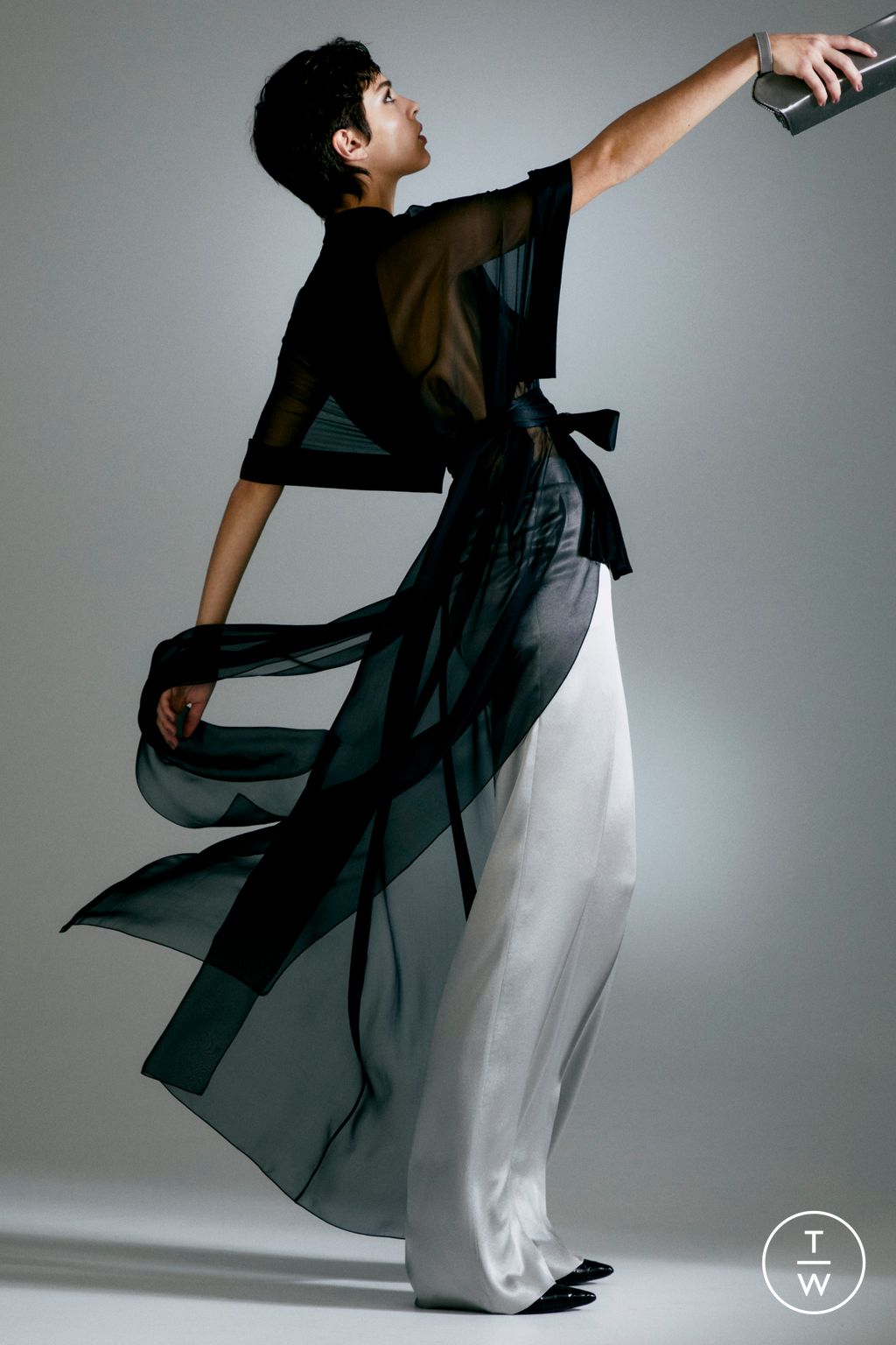 Fashion Week Milan Pre-Fall 2024 look 18 de la collection Alberta Ferretti womenswear