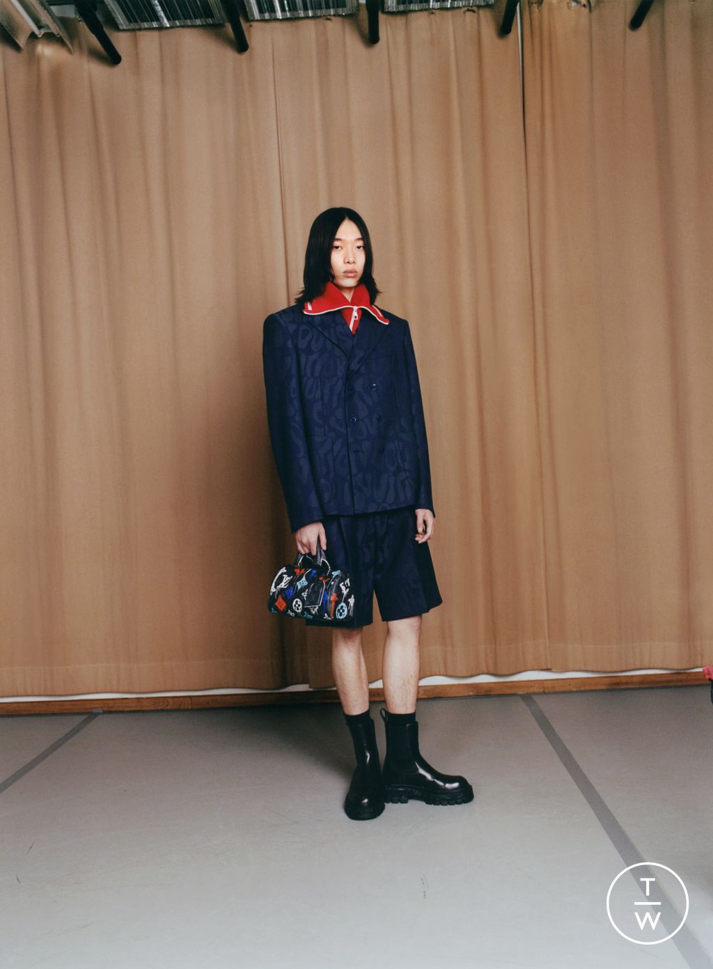 Fashion Week Paris Resort 2023 look 18 de la collection Louis Vuitton menswear