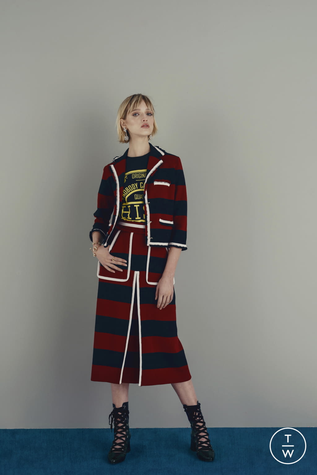 Fashion Week Milan Pre-Fall 2019 look 18 from the Stella Jean collection womenswear