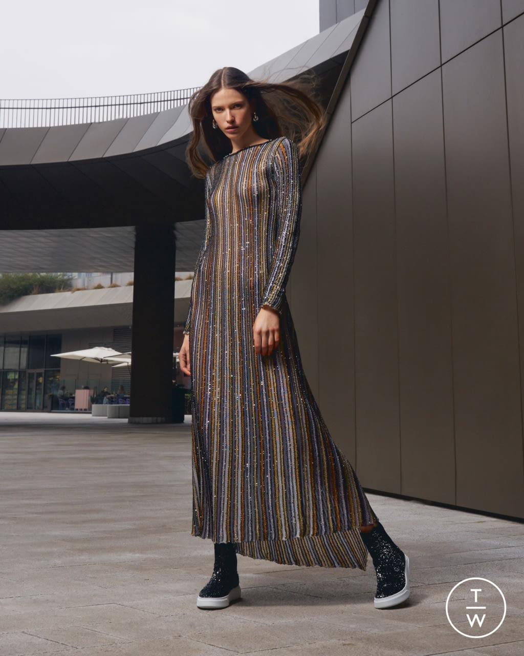 Fashion Week Milan Fall/Winter 2021 look 18 from the Missoni collection womenswear
