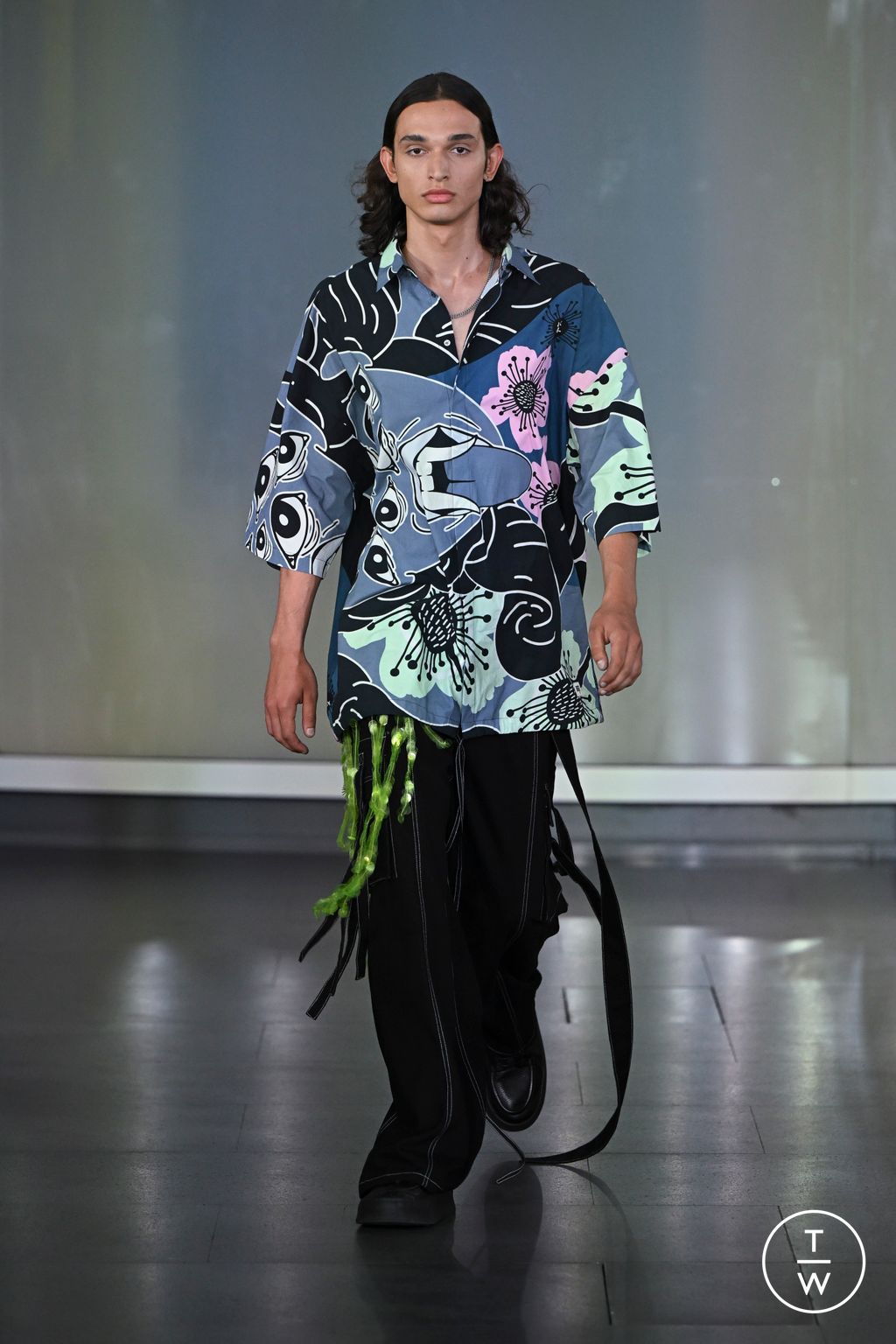 Fashion Week Milan Spring/Summer 2023 look 18 from the Dhruv-Kapoor collection menswear