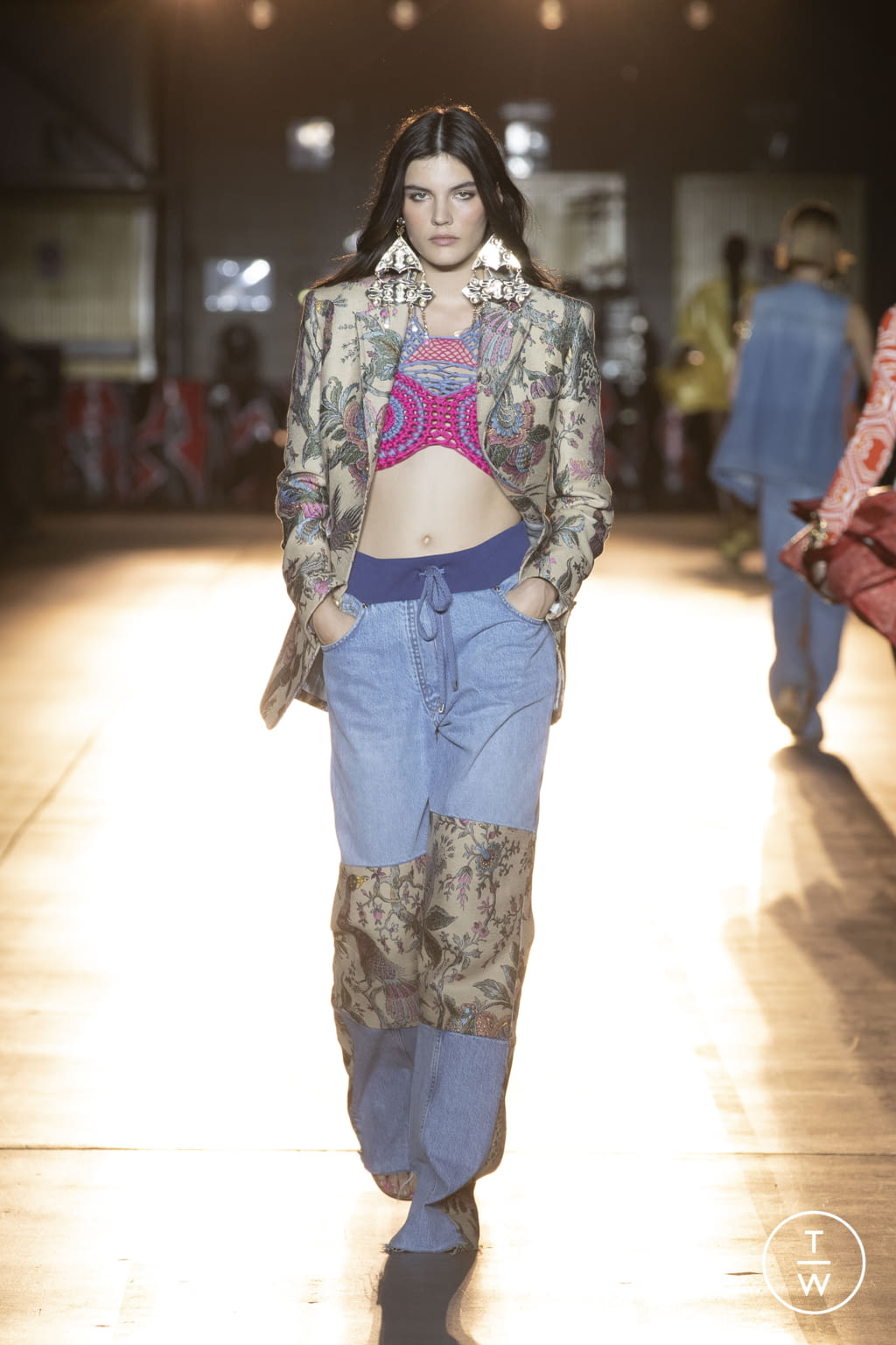 Fashion Week Milan Spring/Summer 2022 look 18 from the Etro collection 女装
