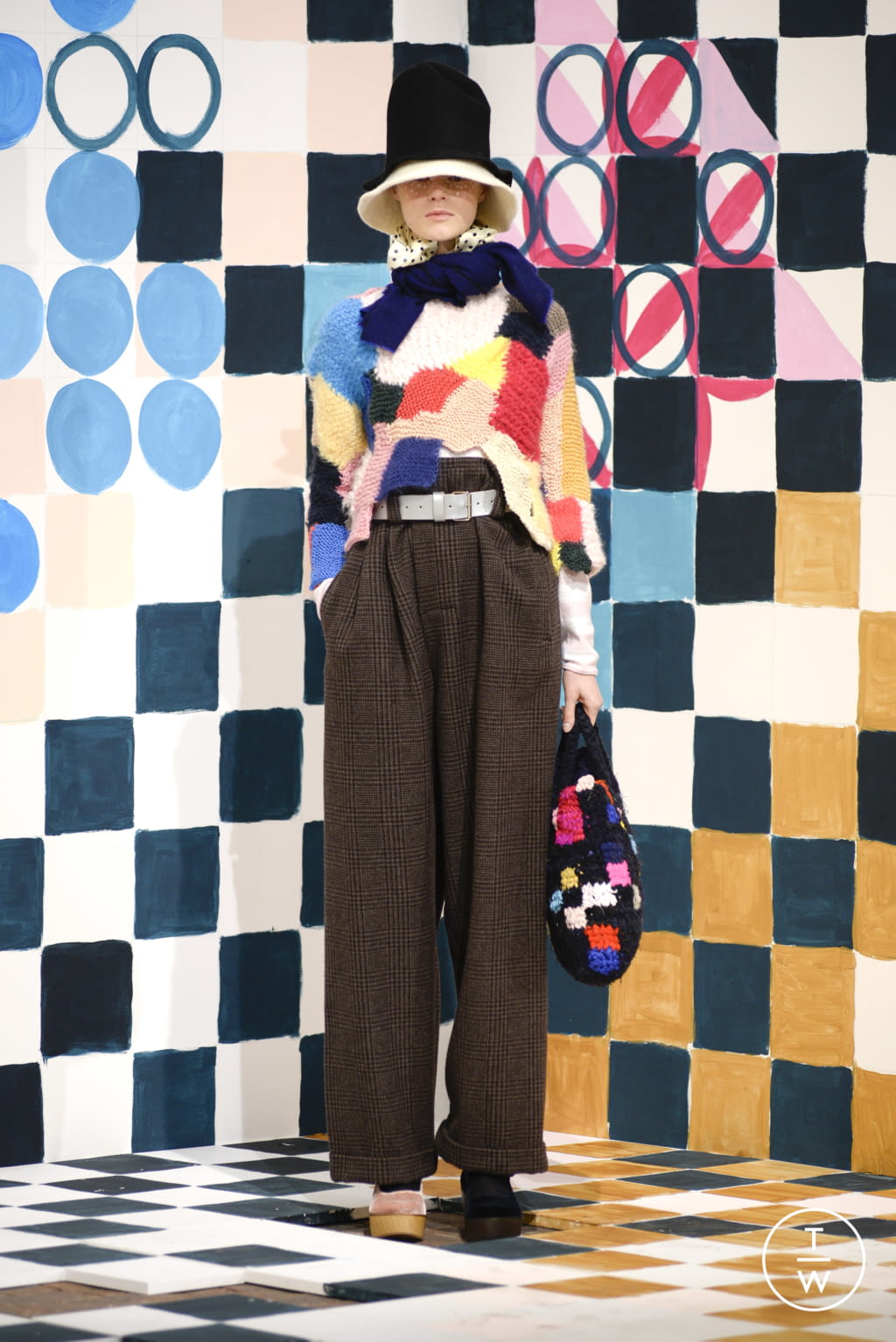Fashion Week Milan Fall/Winter 2021 look 17 from the Daniela Gregis collection womenswear
